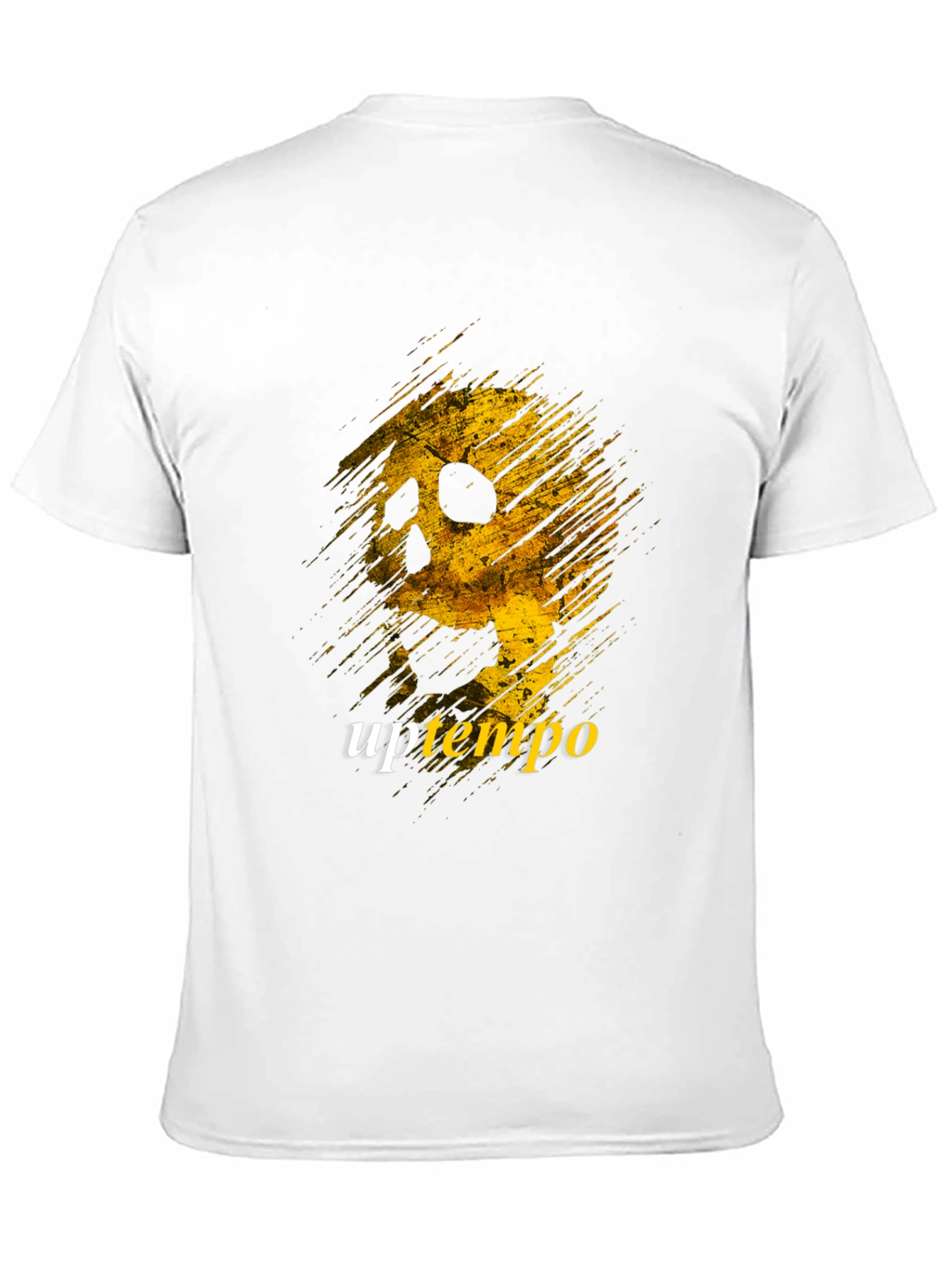 Uptempo Skull Graphic Black T-Shirt