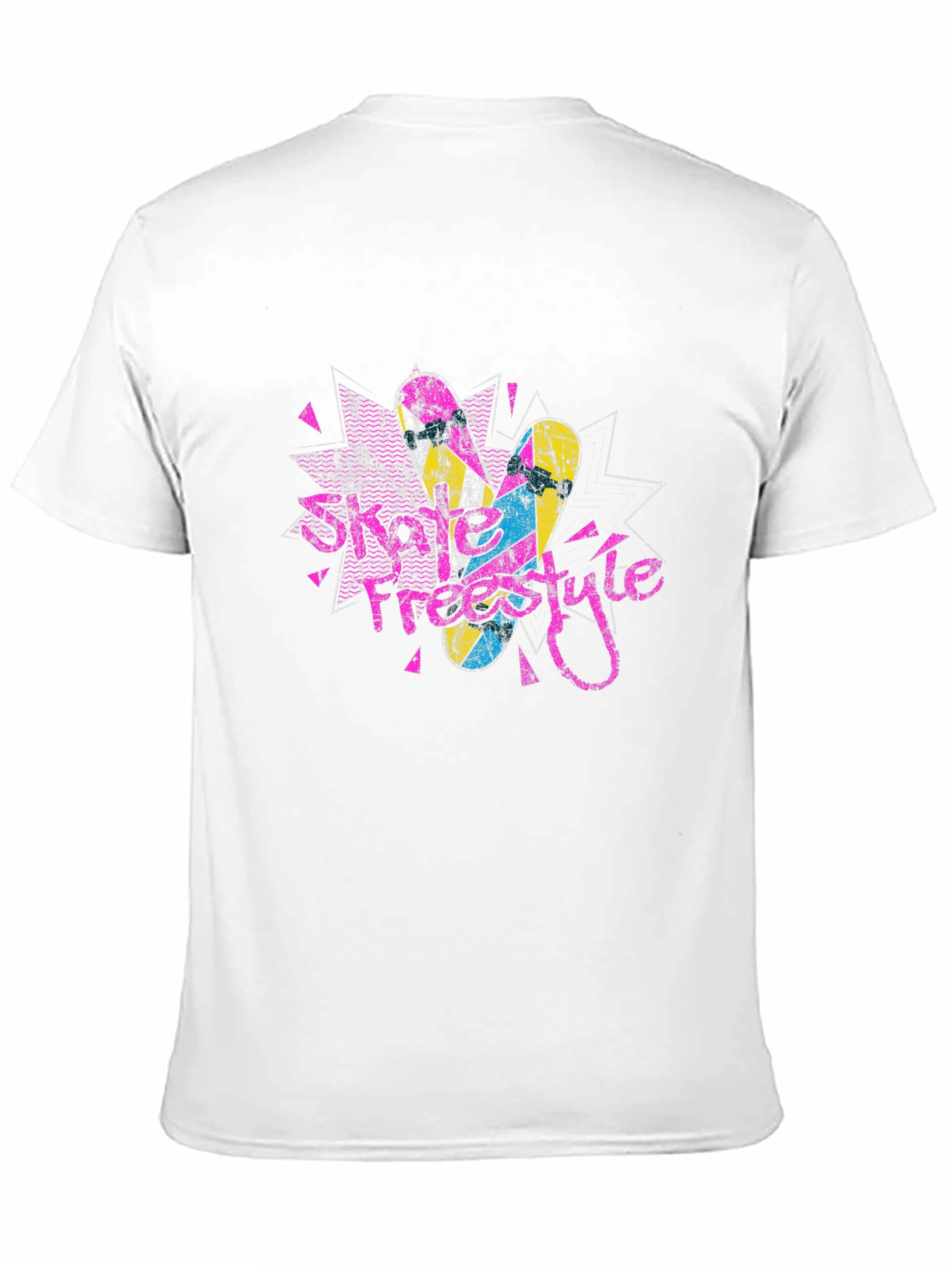 Skate Freestyle Graphic Black T-Shirt