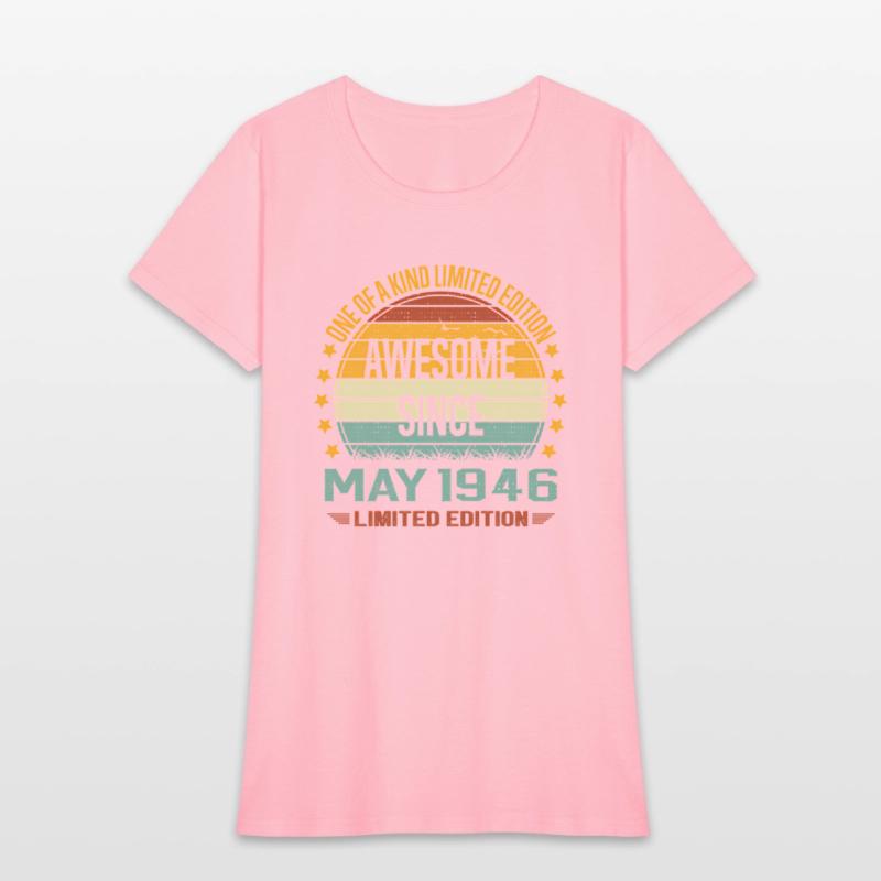 77 Year Awesome Since May 1946 77Th