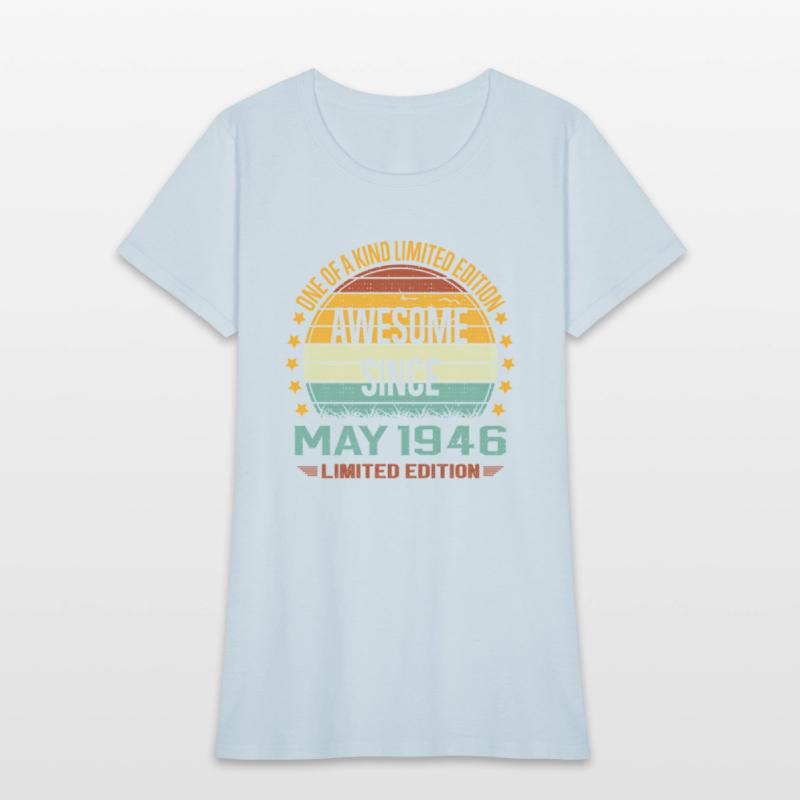 77 Year Awesome Since May 1946 77Th