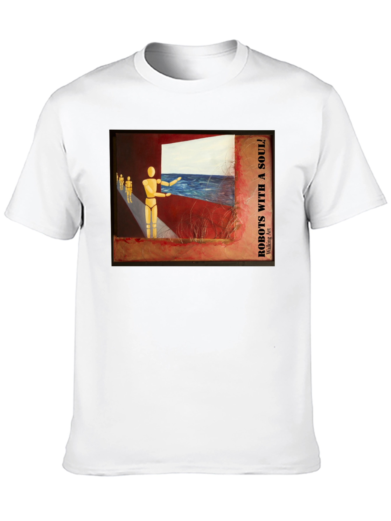 Robots With a Soul Graphic T-Shirt