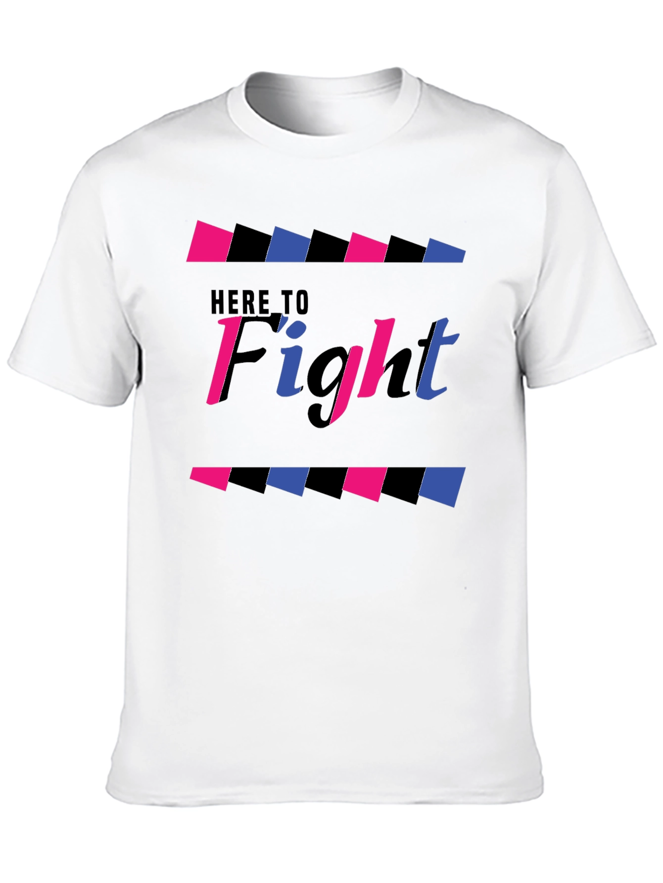 Here to Fight Graphic T-Shirt