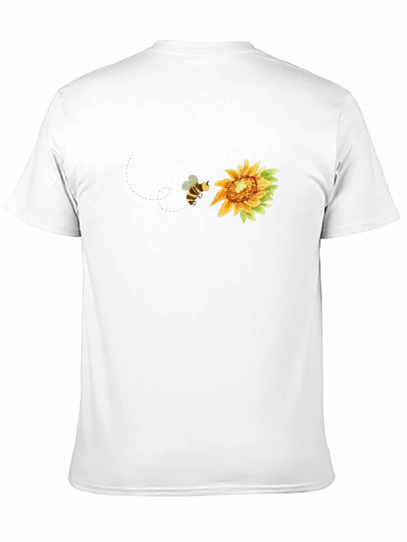 Bee and Sunflower Graphic Tee