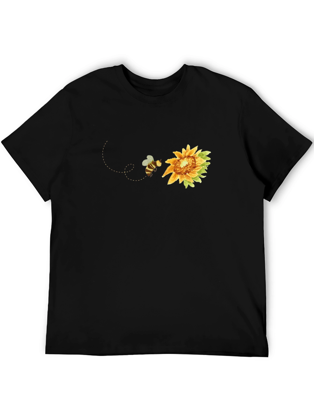 Bee and Sunflower Graphic Tee