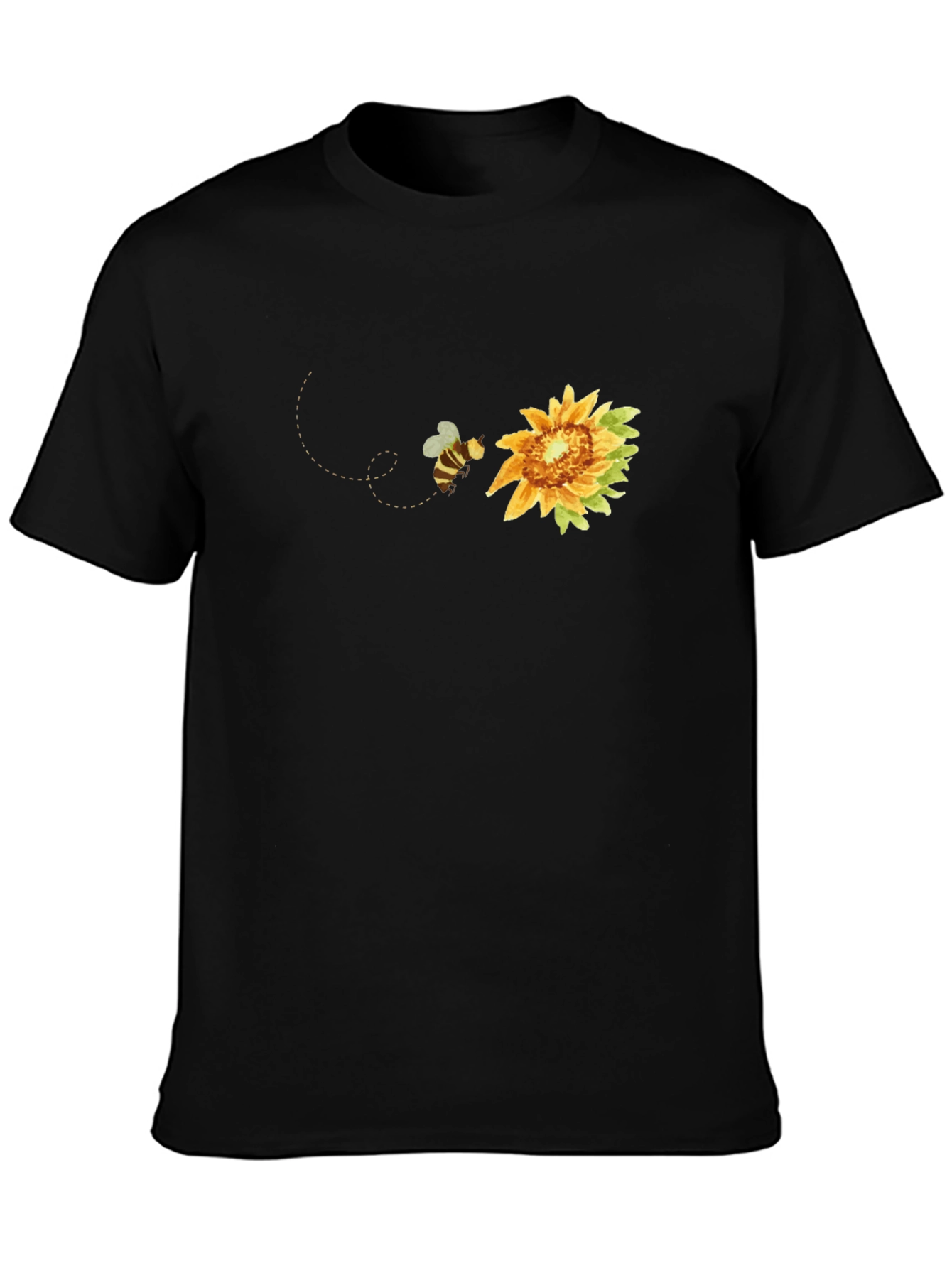Bee and Sunflower Graphic Tee