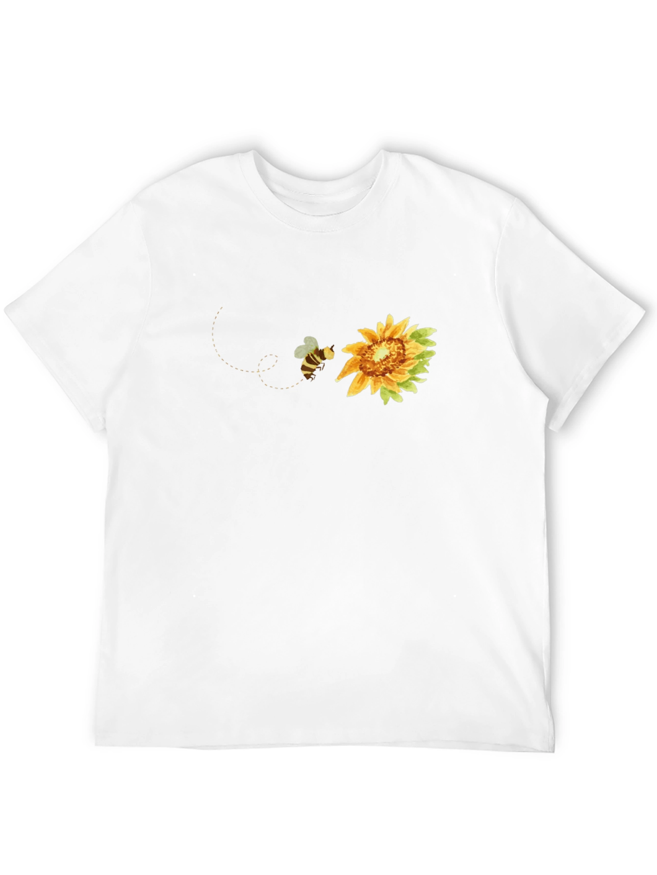 Bee and Sunflower Graphic Tee