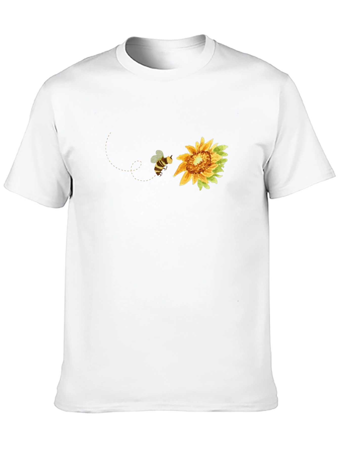 Bee and Sunflower Graphic Tee