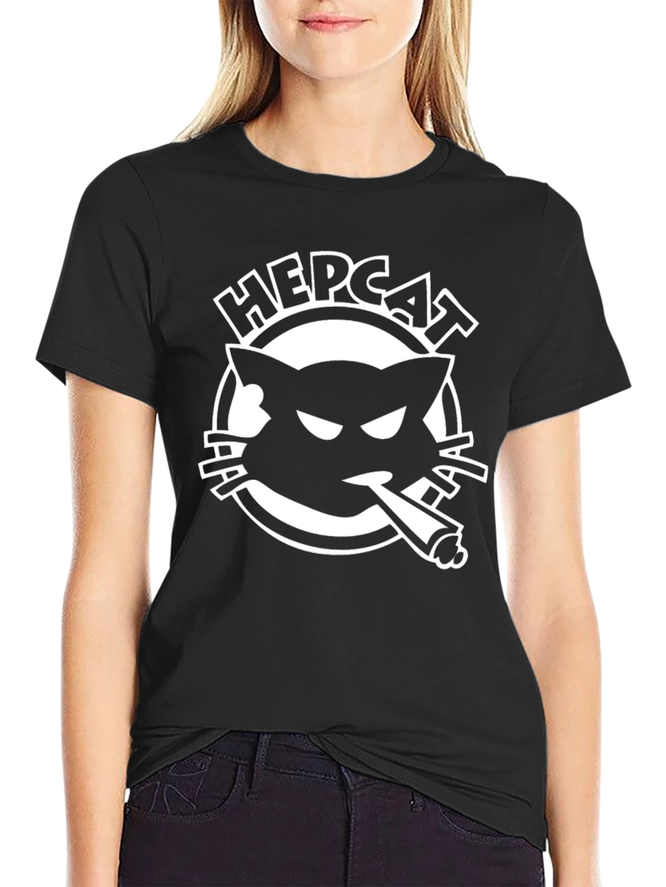 Hepcat Smoking Cat T-Shirt