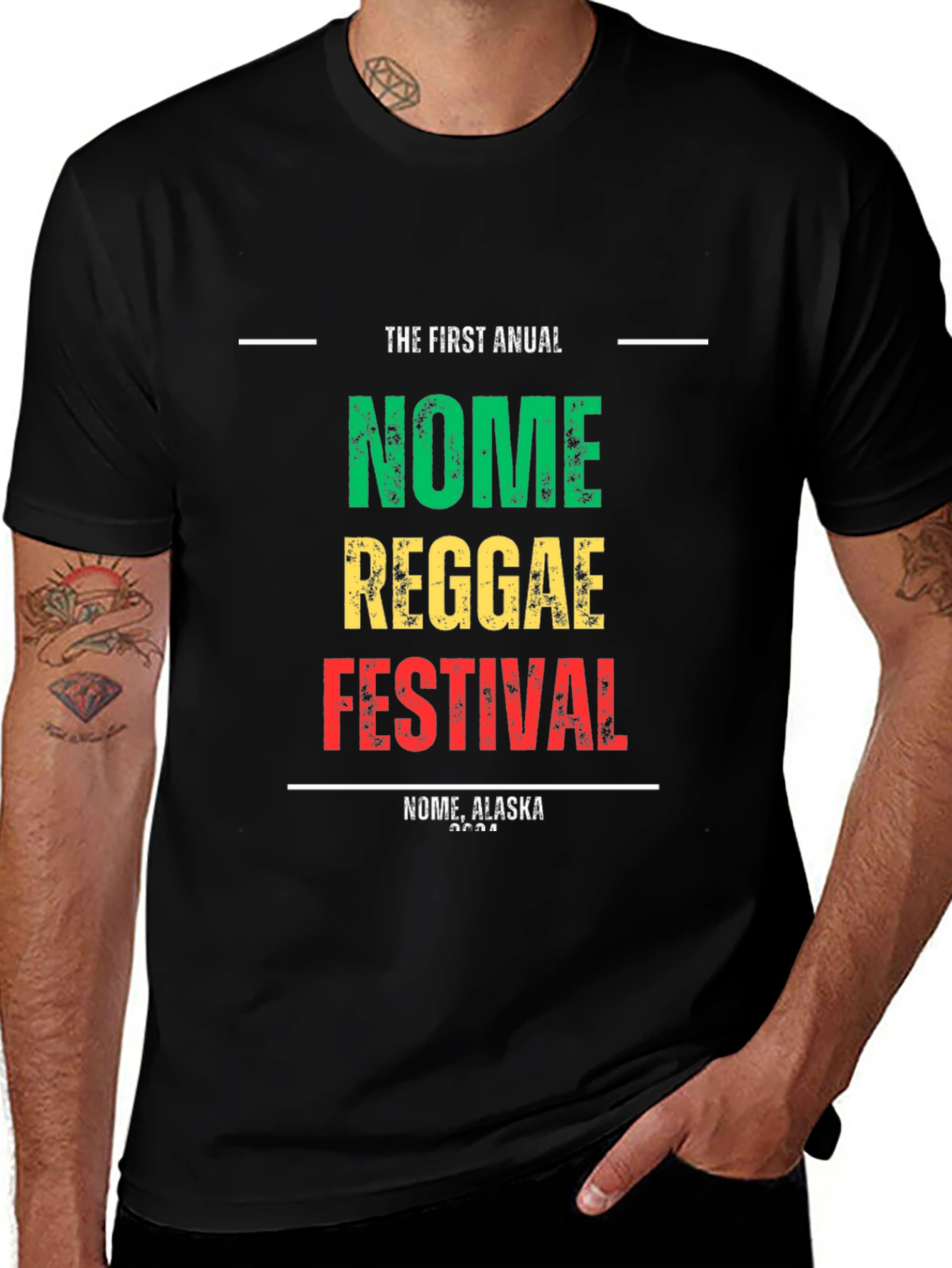 Nome Reggae Festival T-Shirt - First Annual