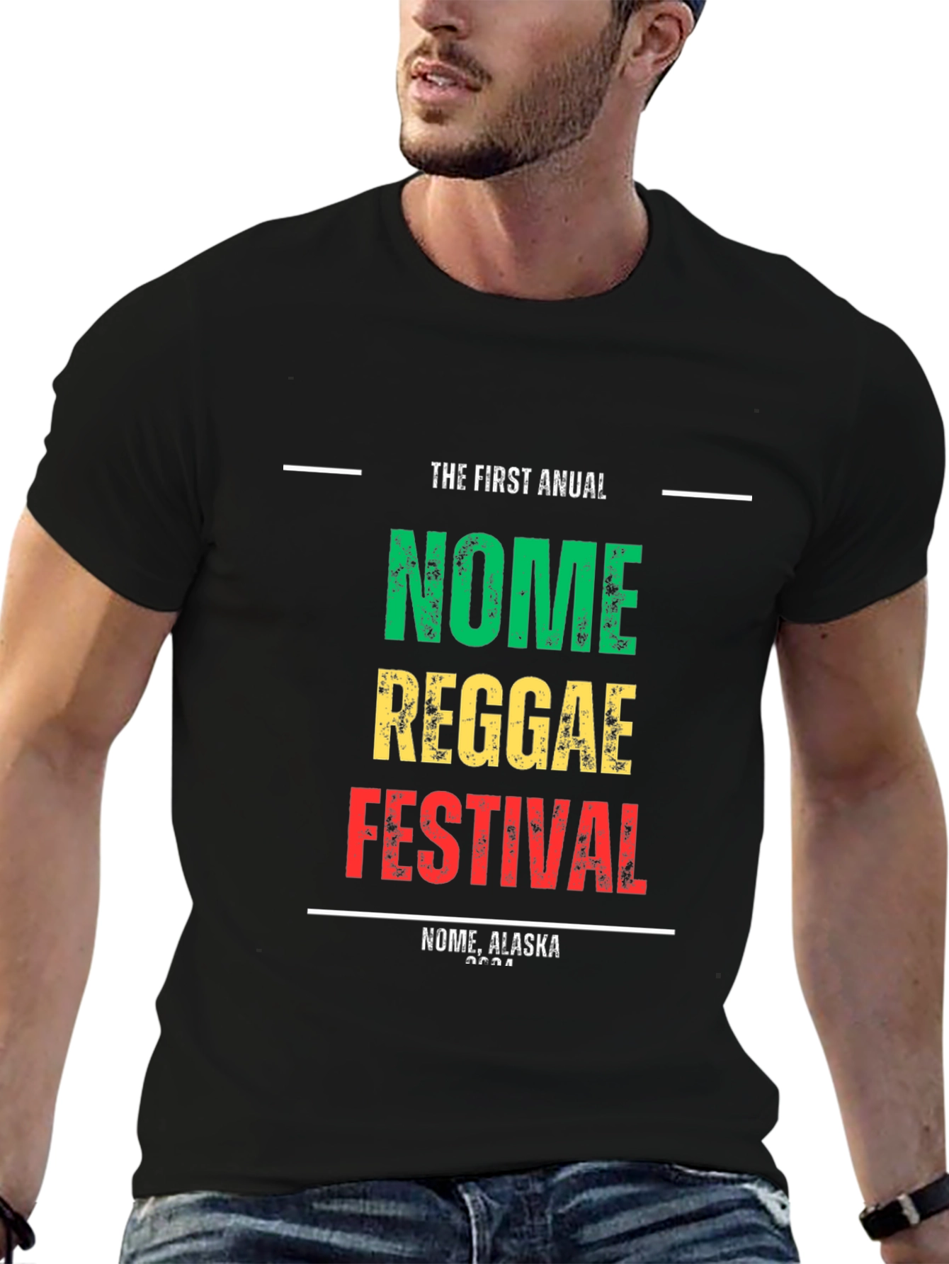 Nome Reggae Festival T-Shirt - First Annual