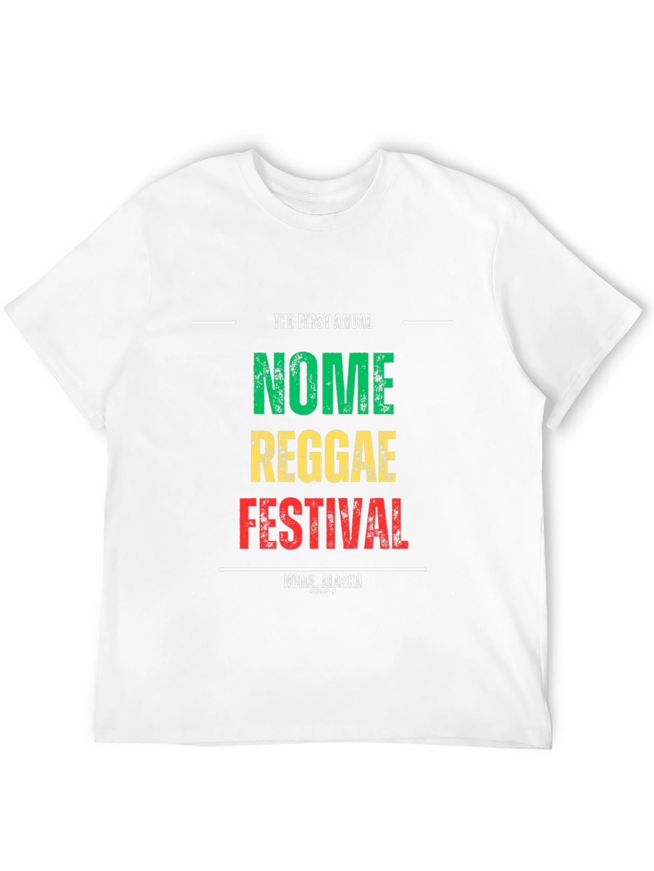 Nome Reggae Festival T-Shirt - First Annual