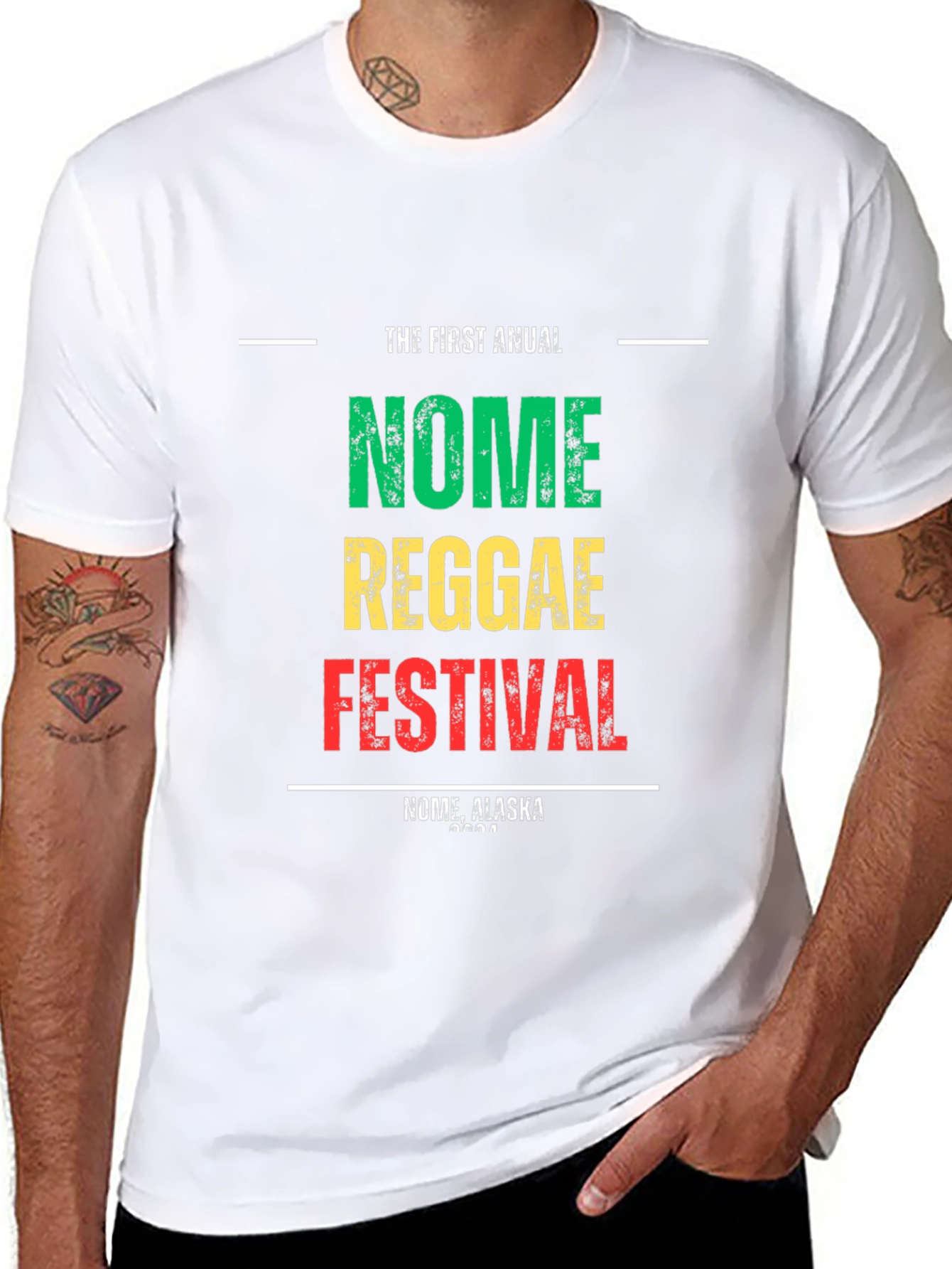 Nome Reggae Festival T-Shirt - First Annual