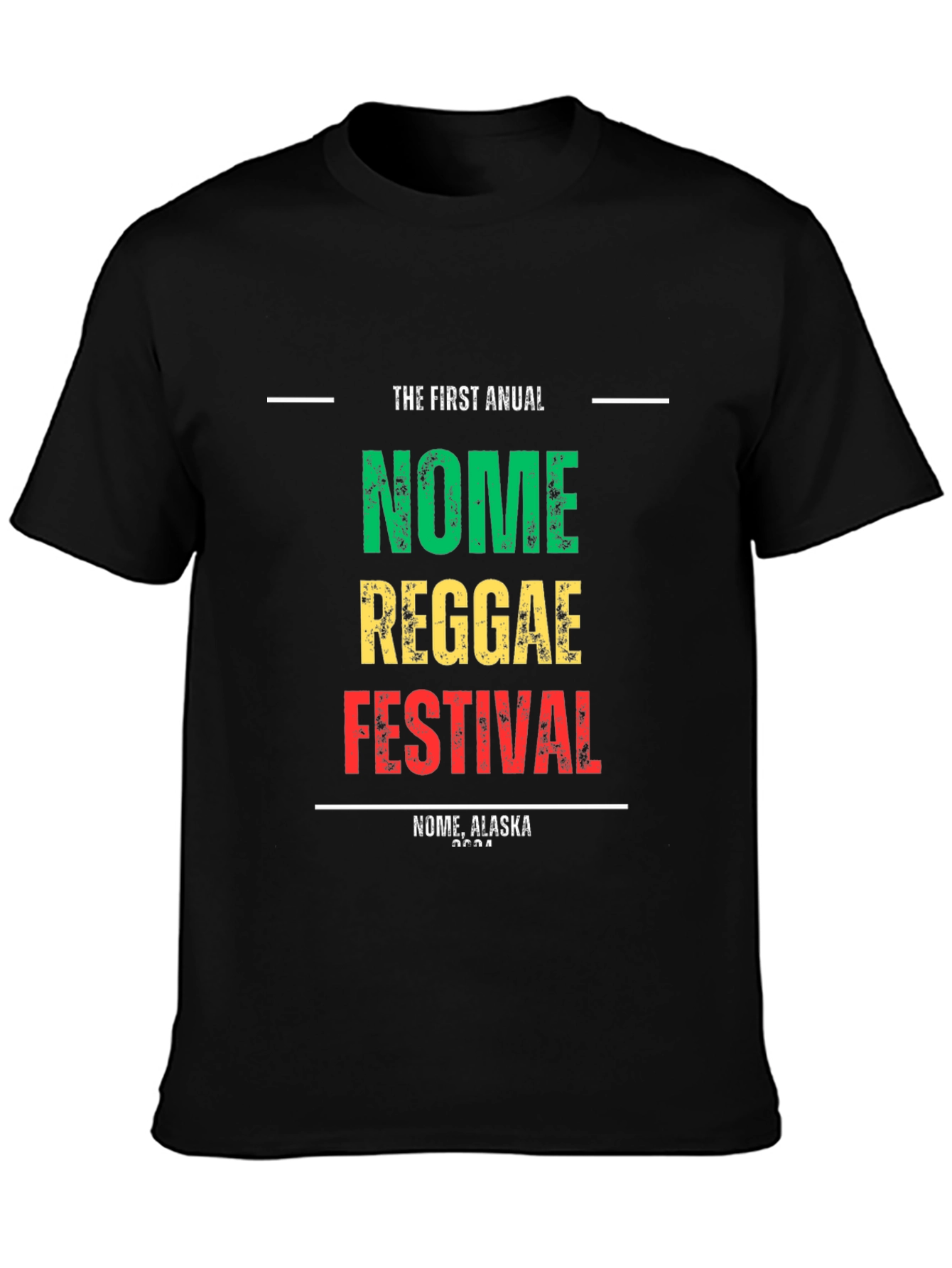 Nome Reggae Festival T-Shirt - First Annual