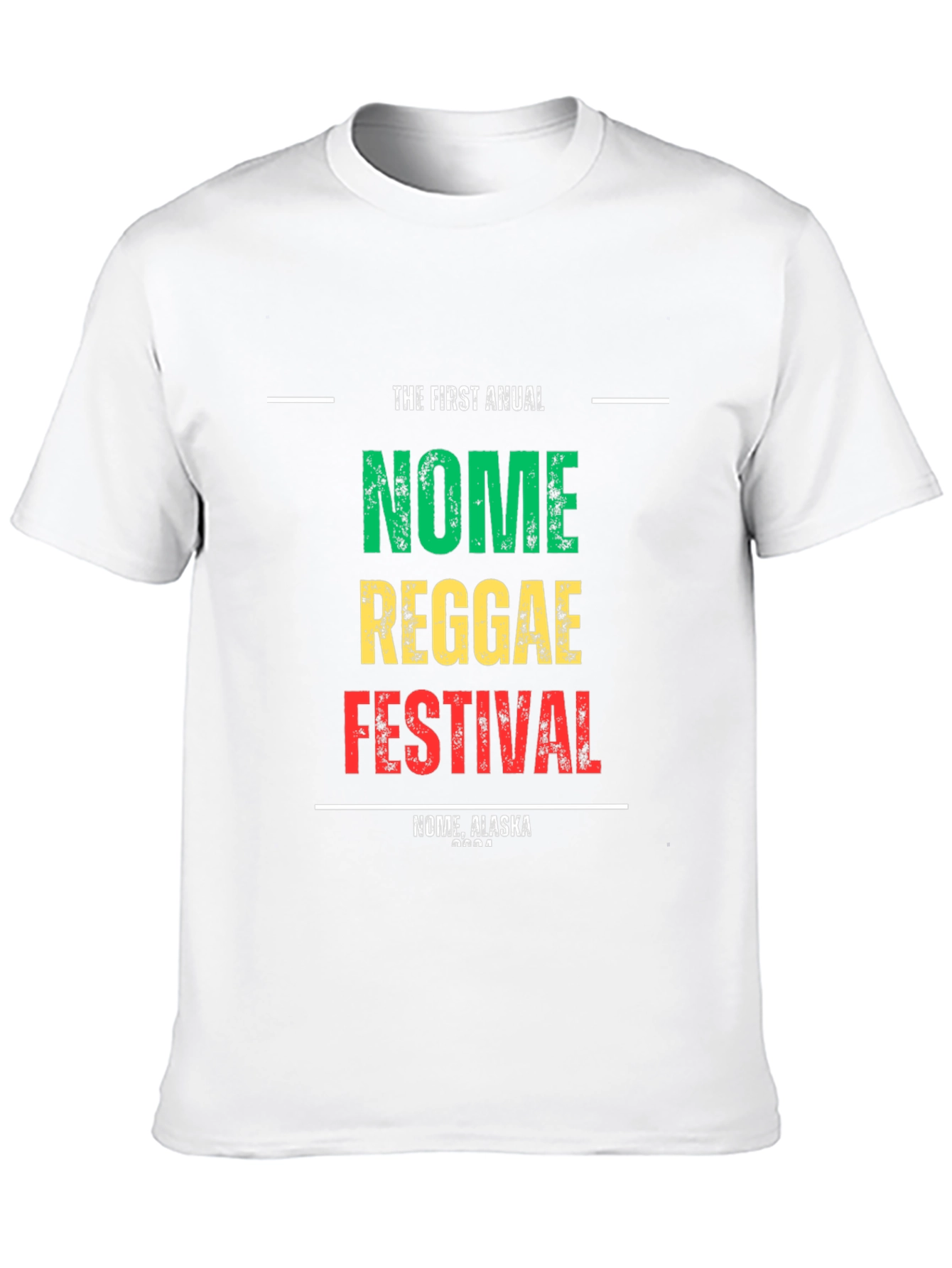 Nome Reggae Festival T-Shirt - First Annual
