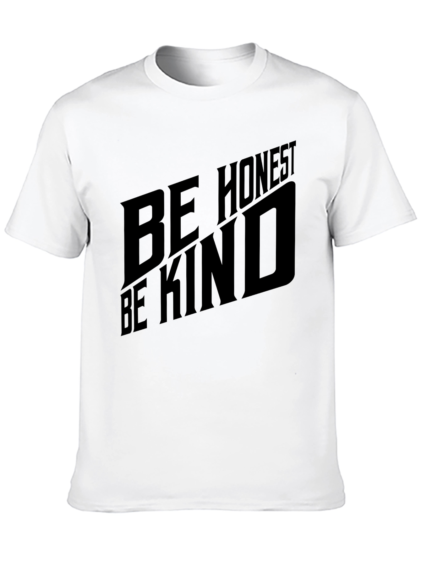 Be Honest Be Kind Black Graphic Tee