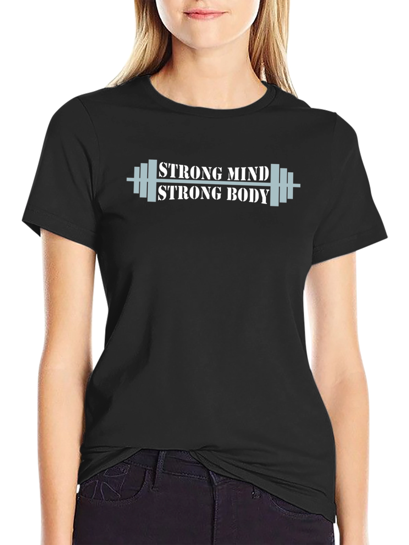 Strong Mind Strong Body Gym Workout T-Shirt