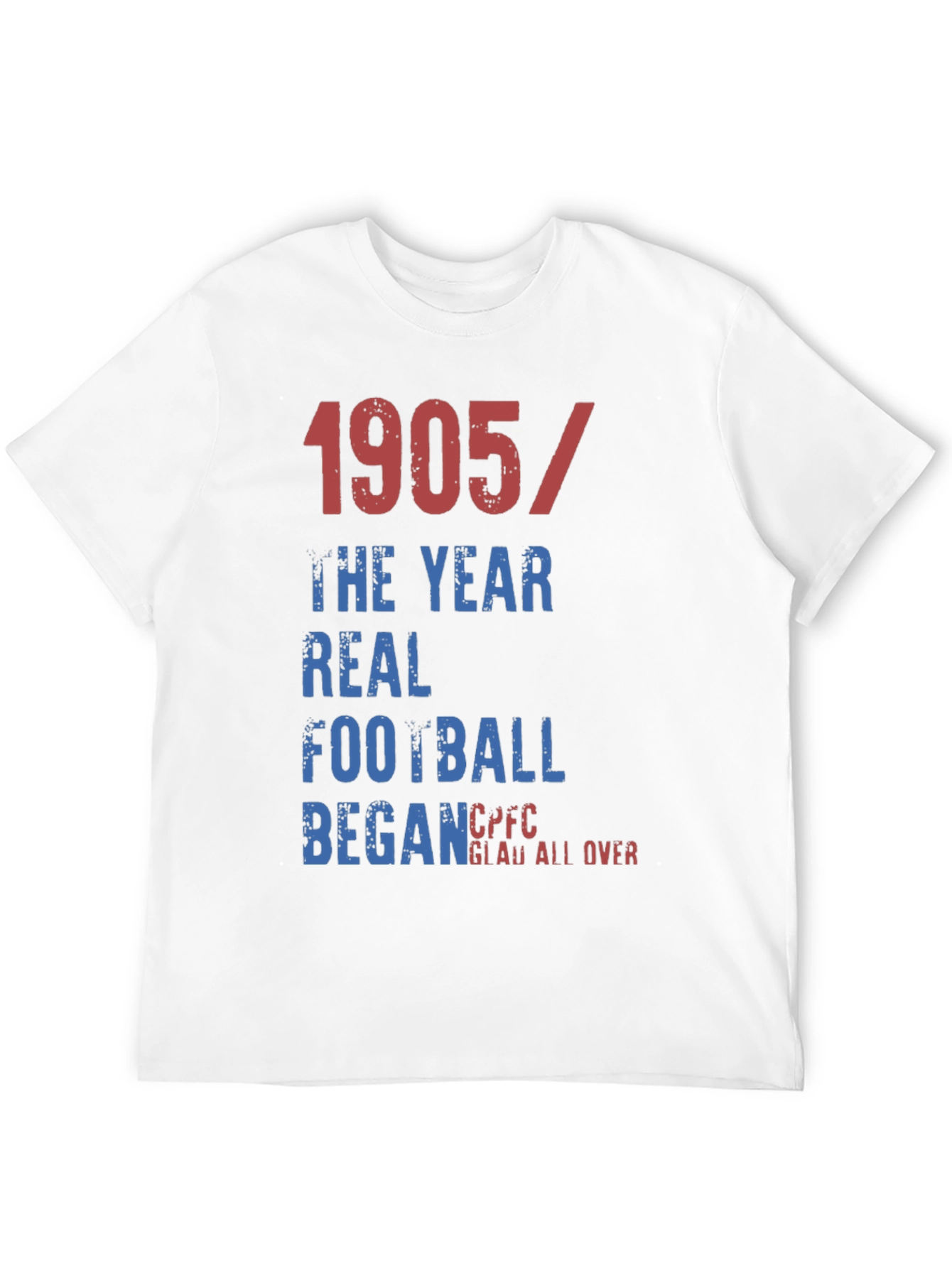 1905 Real Football T-Shirt - CPFC Glau All Over