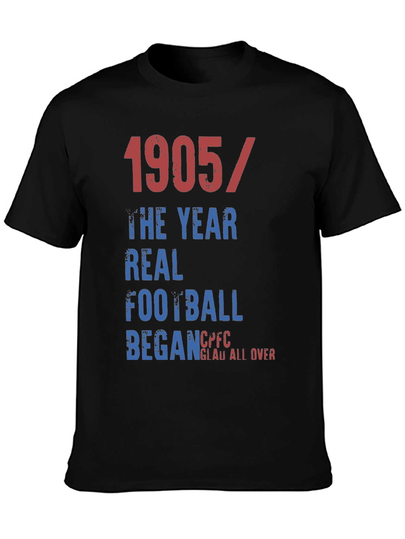 1905 Real Football T-Shirt - CPFC Glau All Over