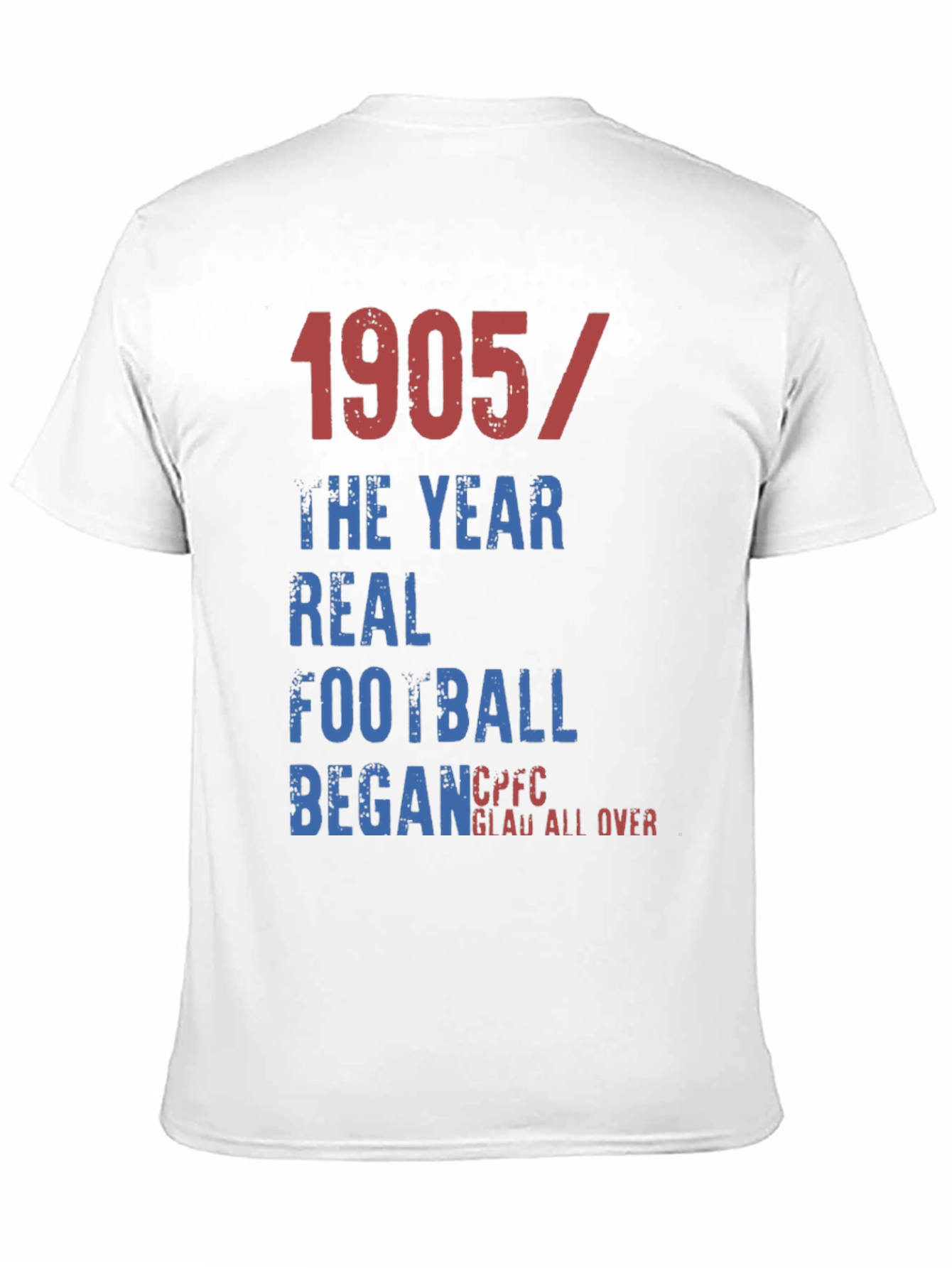 1905 Real Football T-Shirt - CPFC Glau All Over