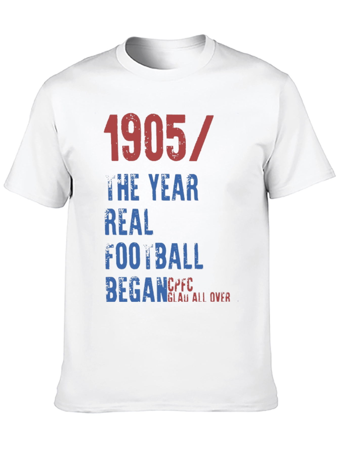 1905 Real Football T-Shirt - CPFC Glau All Over