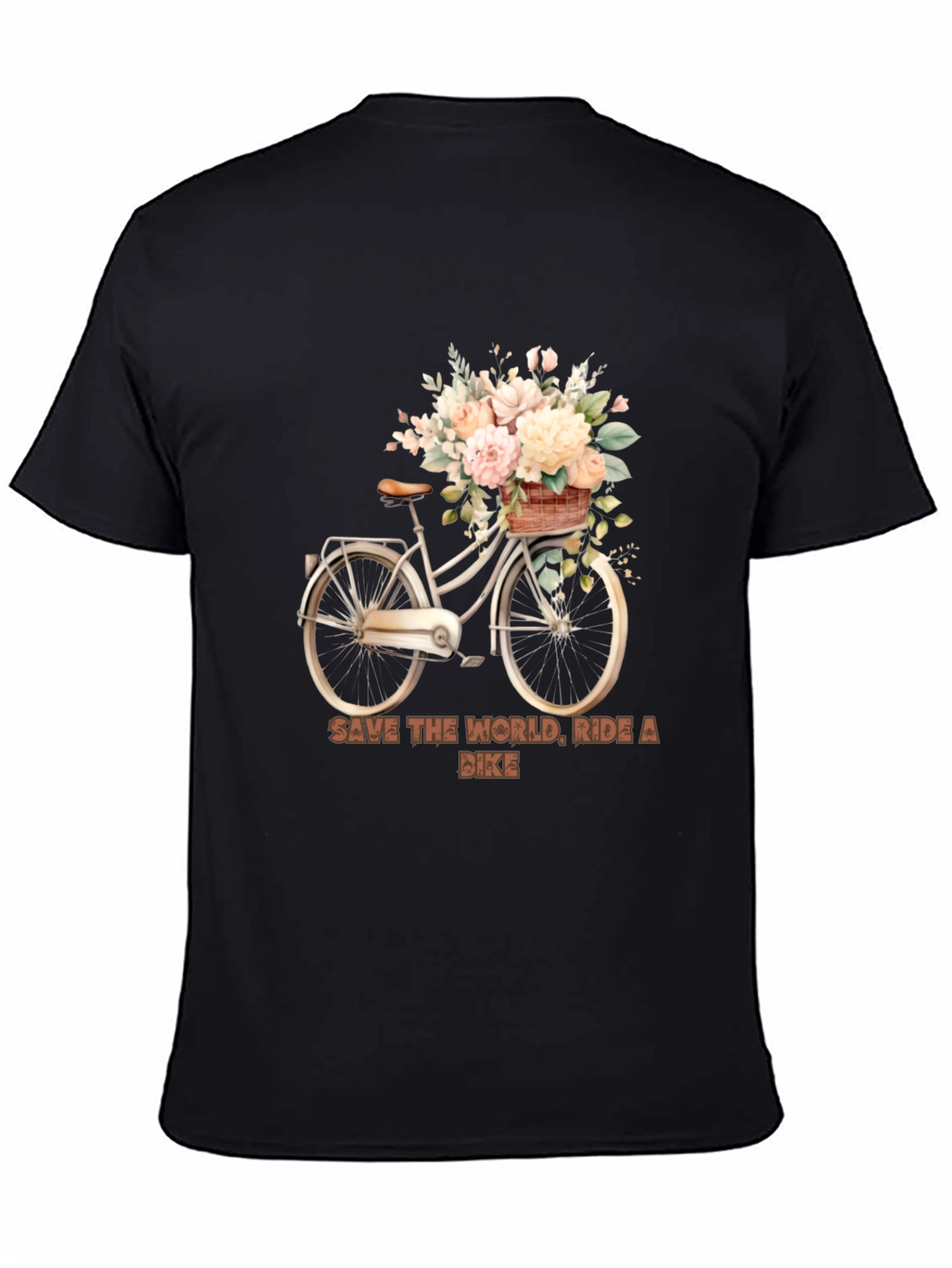 Ride a Bike Save the World T-Shirt