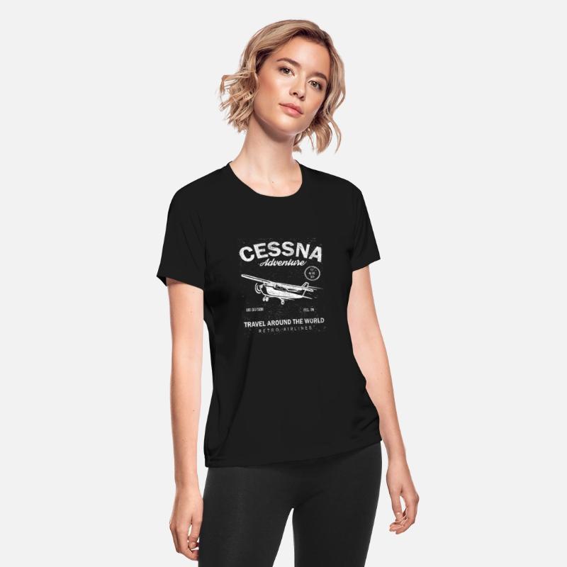 84 Pilot shirt cessna flightjrt aircraft plane