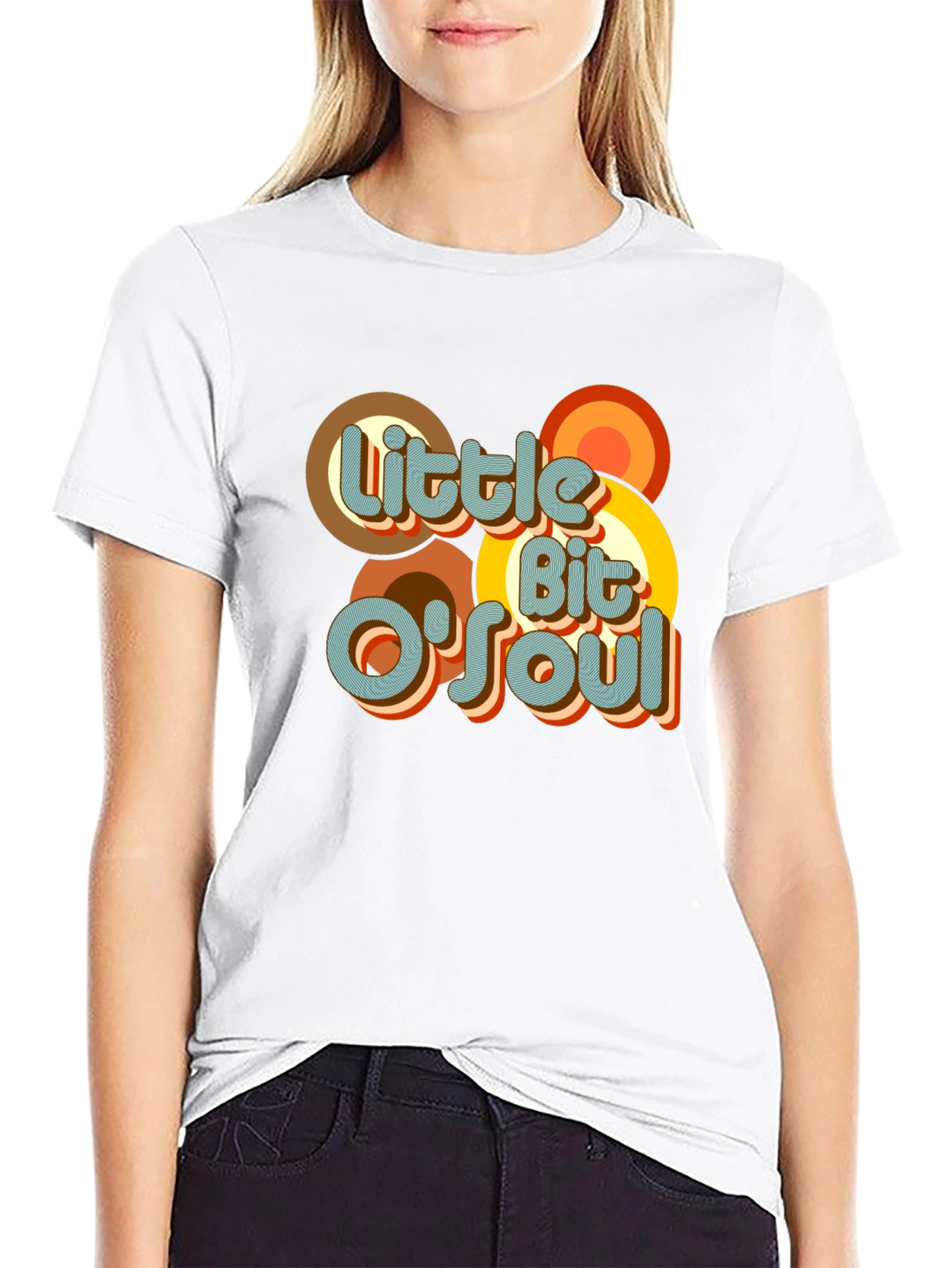 Retro Little Bit O Soul Graphic T-Shirt
