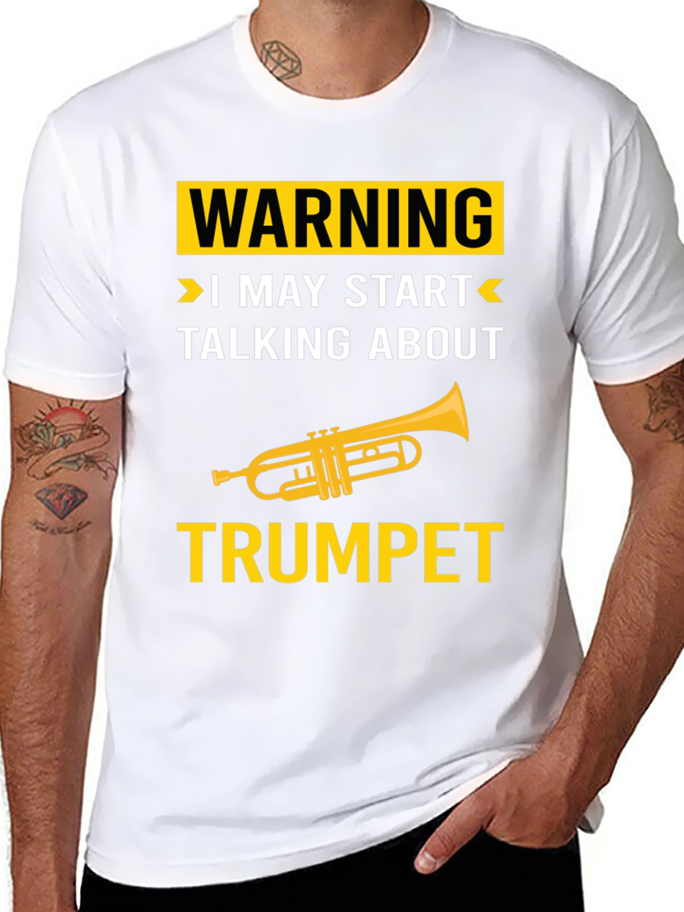 Warning: I May Start Talking About Trumpet T-Shirt