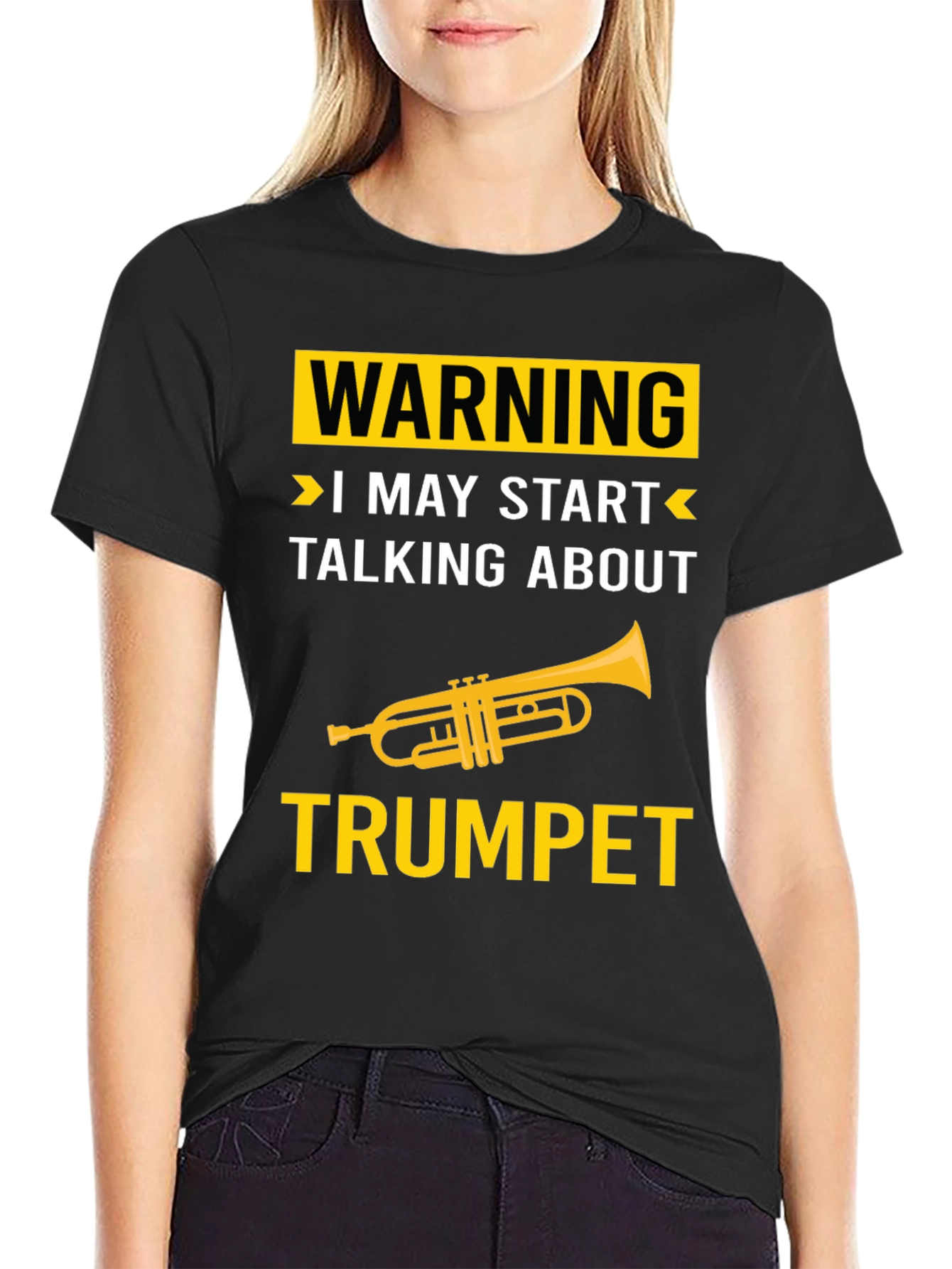 Warning: I May Start Talking About Trumpet T-Shirt