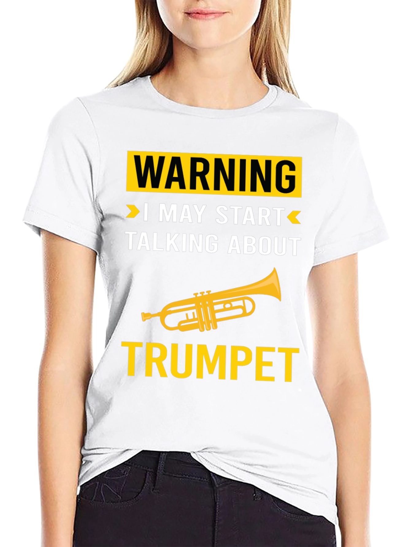 Warning: I May Start Talking About Trumpet T-Shirt