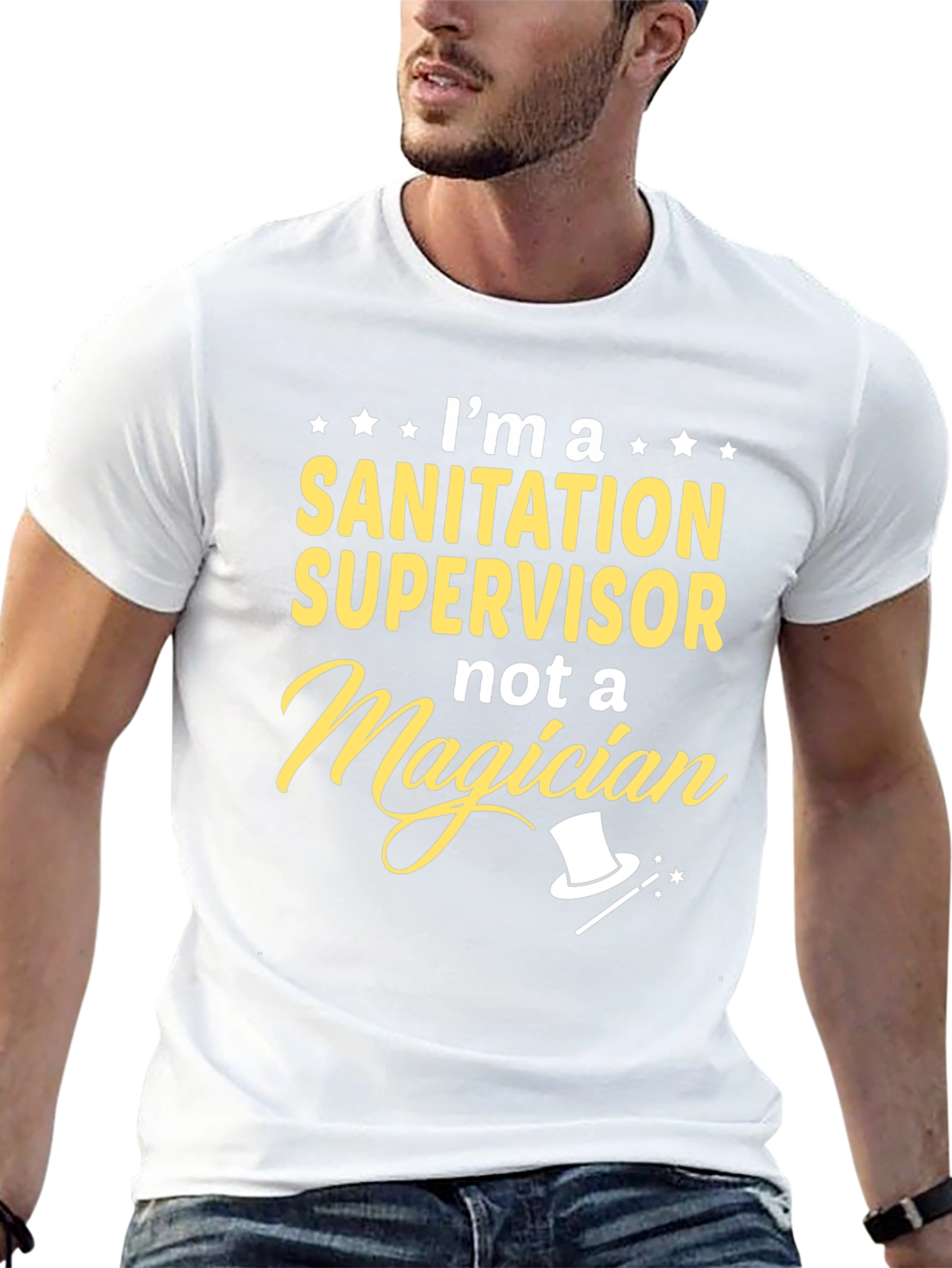 Sanitation Supervisor Novelty Graphic Tee