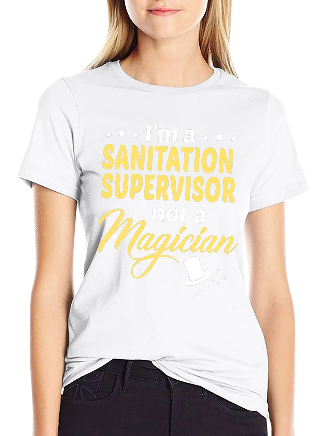 Sanitation Supervisor Novelty Graphic Tee