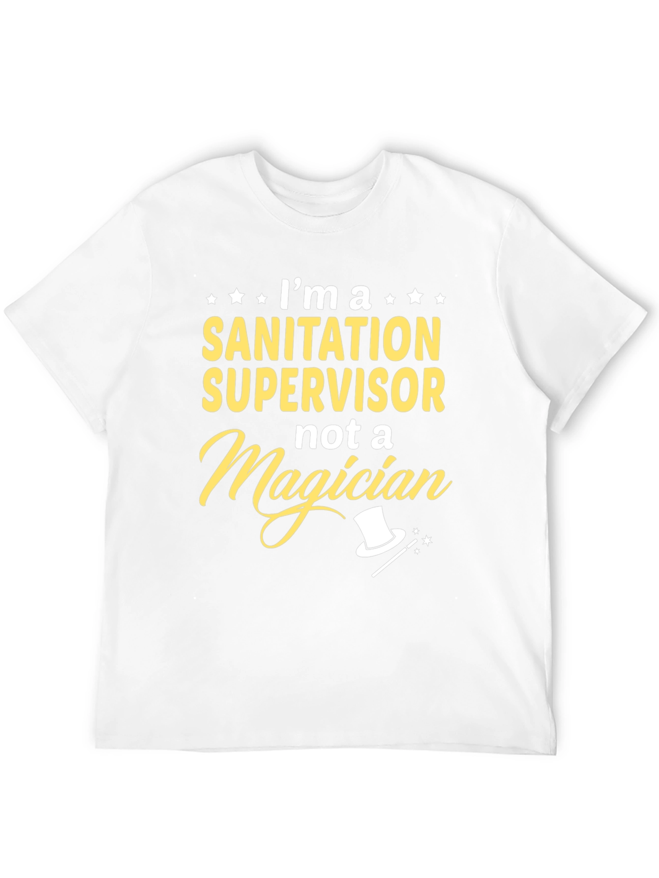 Sanitation Supervisor Novelty Graphic Tee