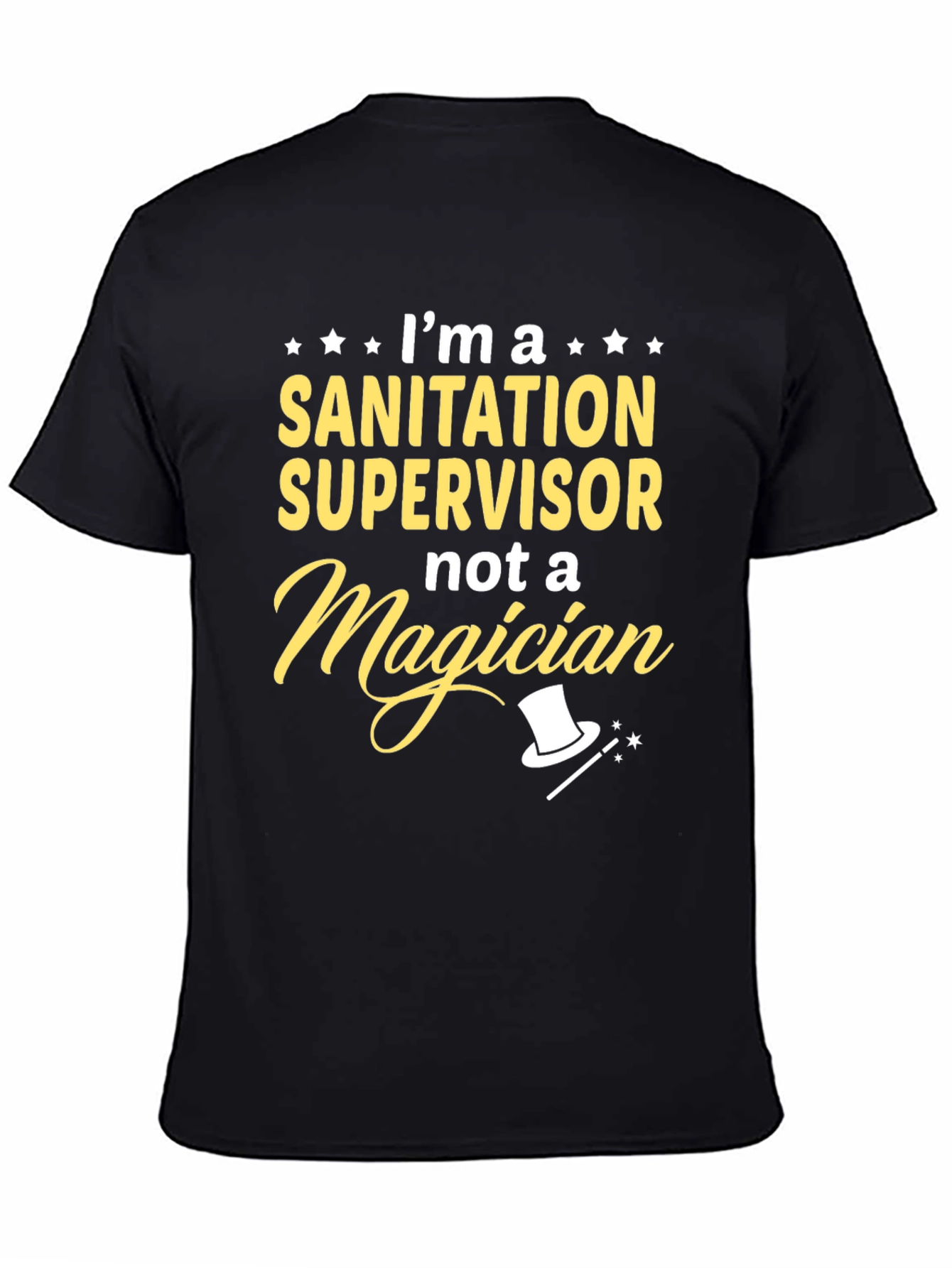 Sanitation Supervisor Novelty Graphic Tee