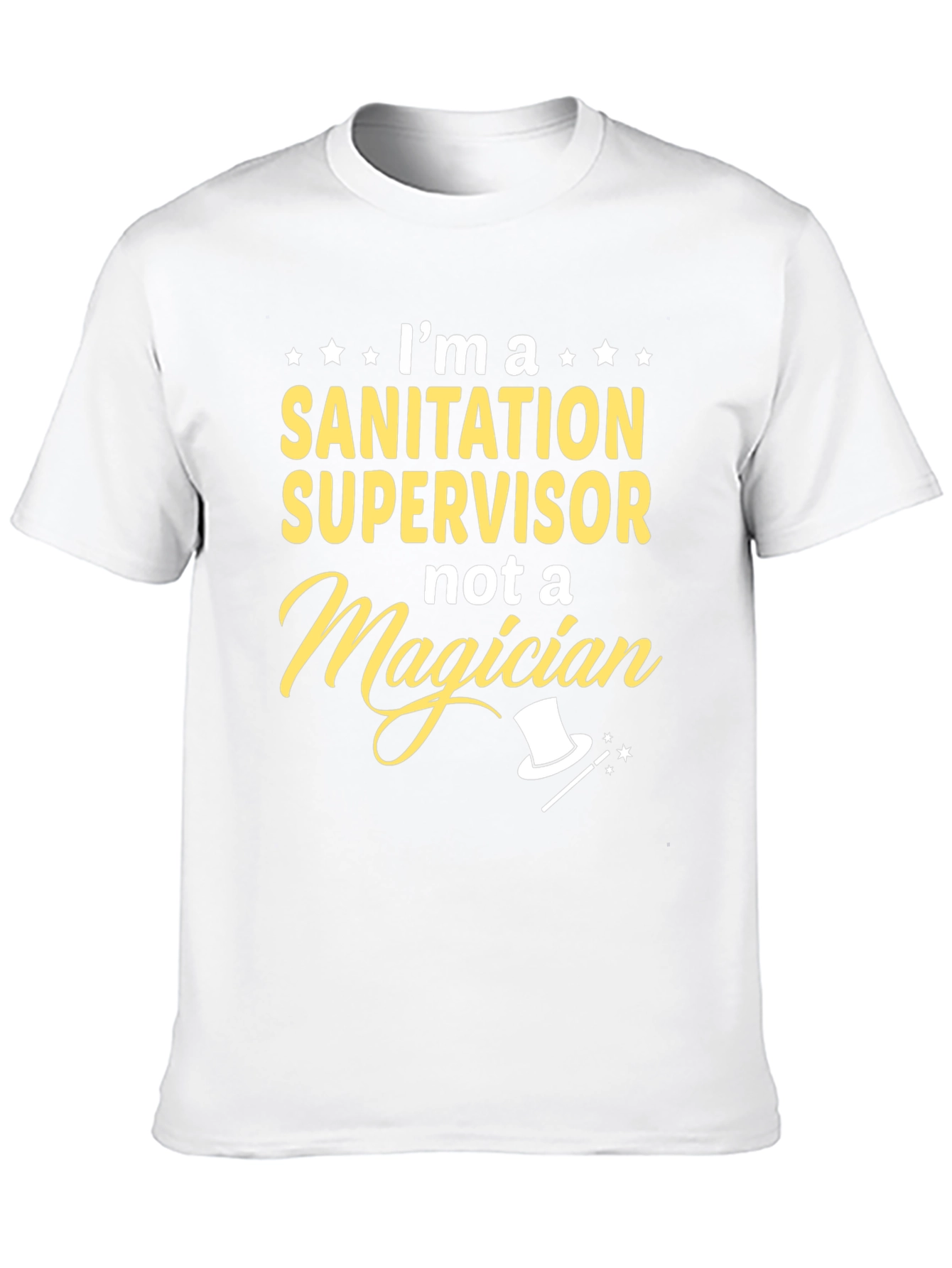 Sanitation Supervisor Novelty Graphic Tee
