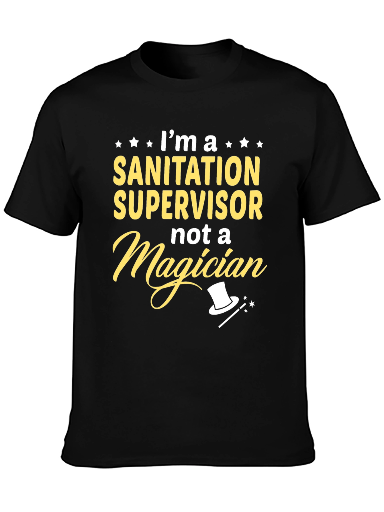 Sanitation Supervisor Novelty Graphic Tee
