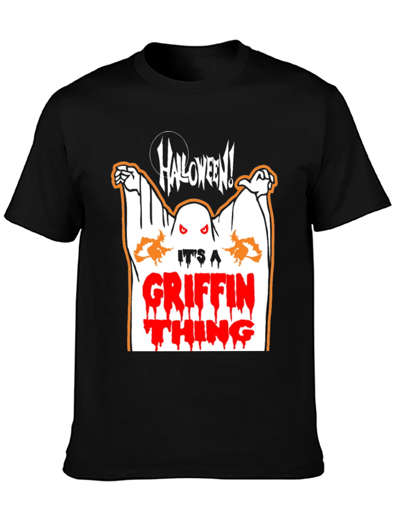 Halloween Griffin Thing Graphic T-Shirt