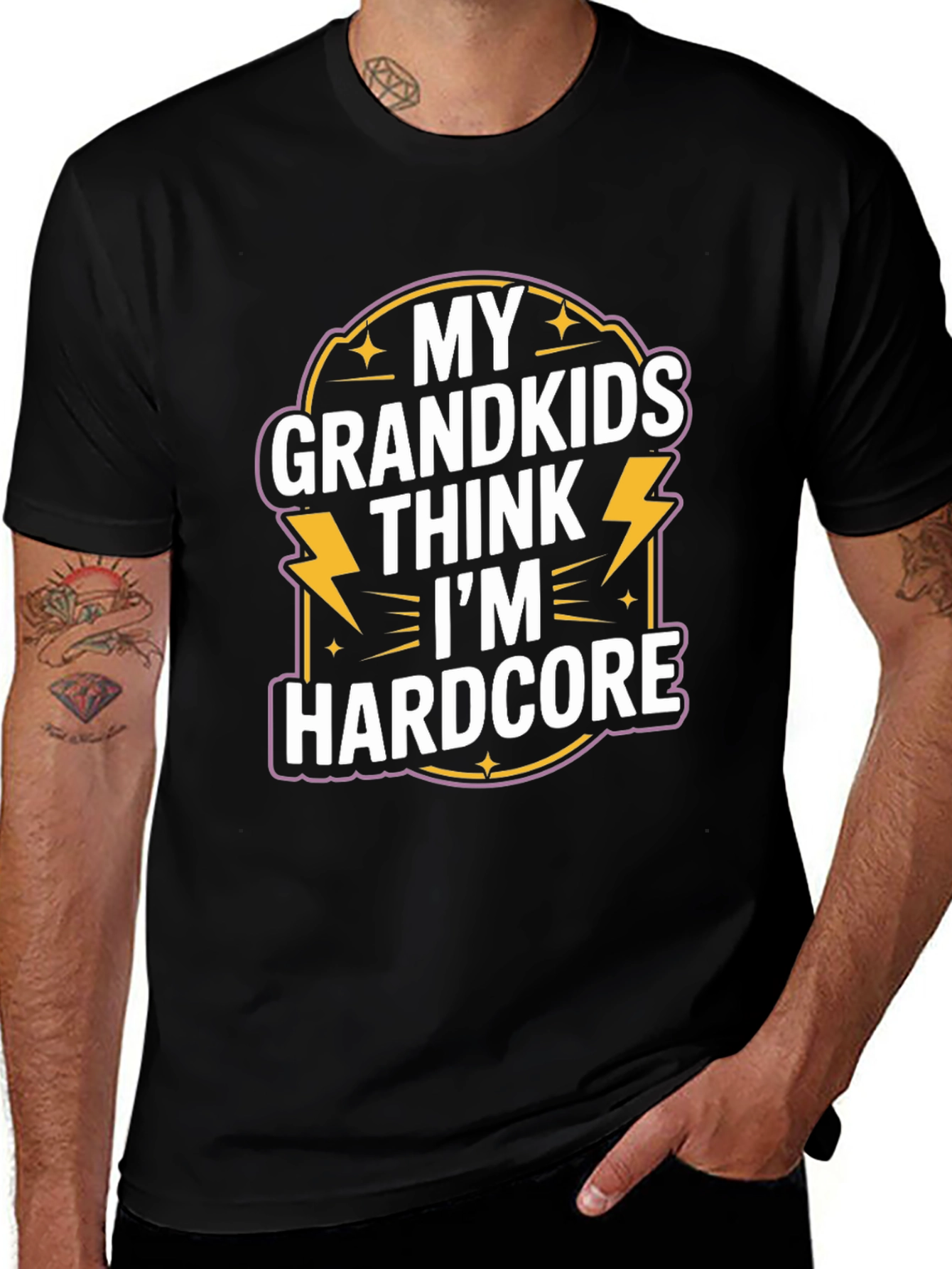 My Grandkids Think Im Hardcore T-Shirt