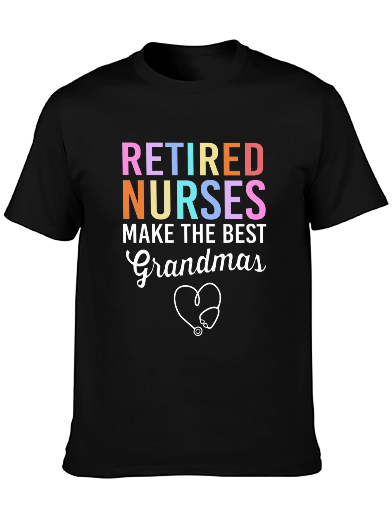 Retired Nurses Best Grandmas T-Shirt