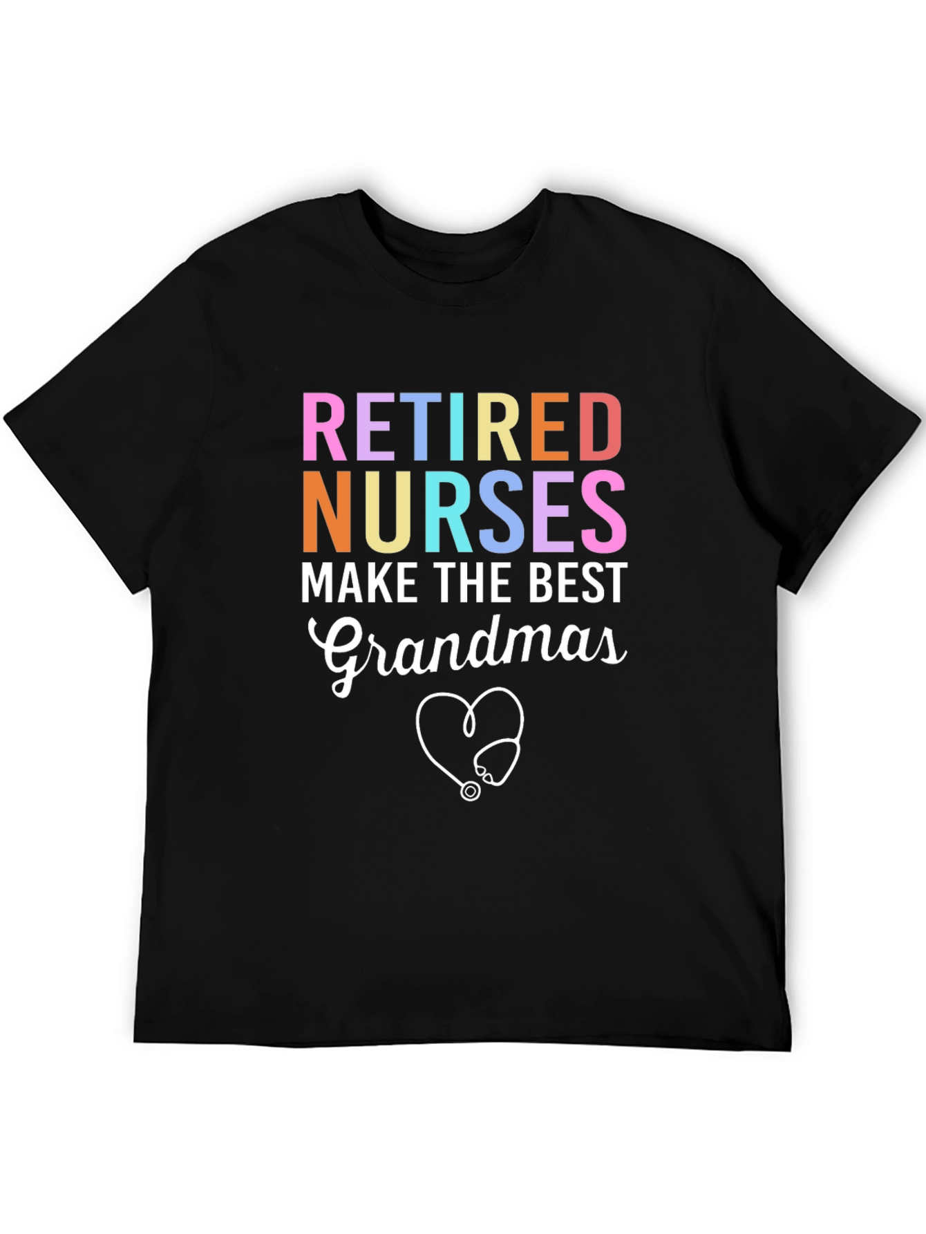Retired Nurses Best Grandmas T-Shirt