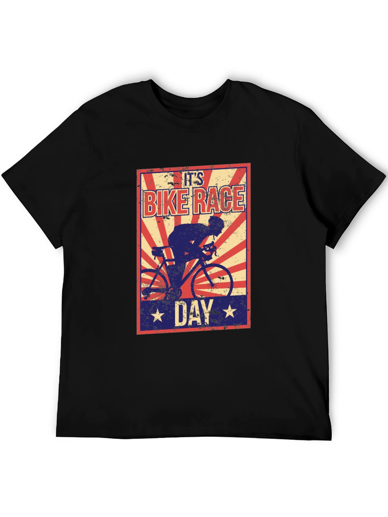 Its Bike Race Day T-Shirt - Black