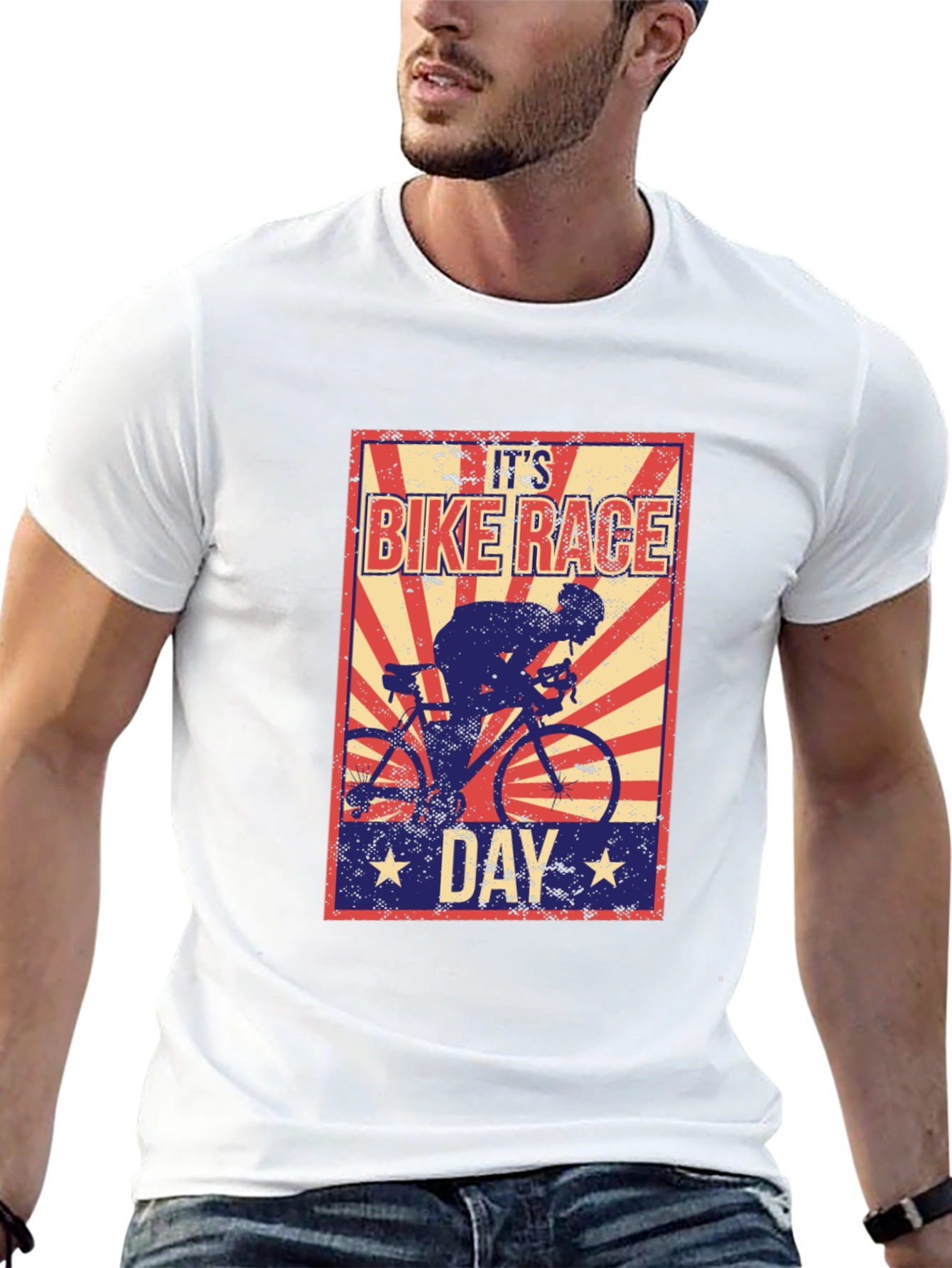 Its Bike Race Day T-Shirt - Black