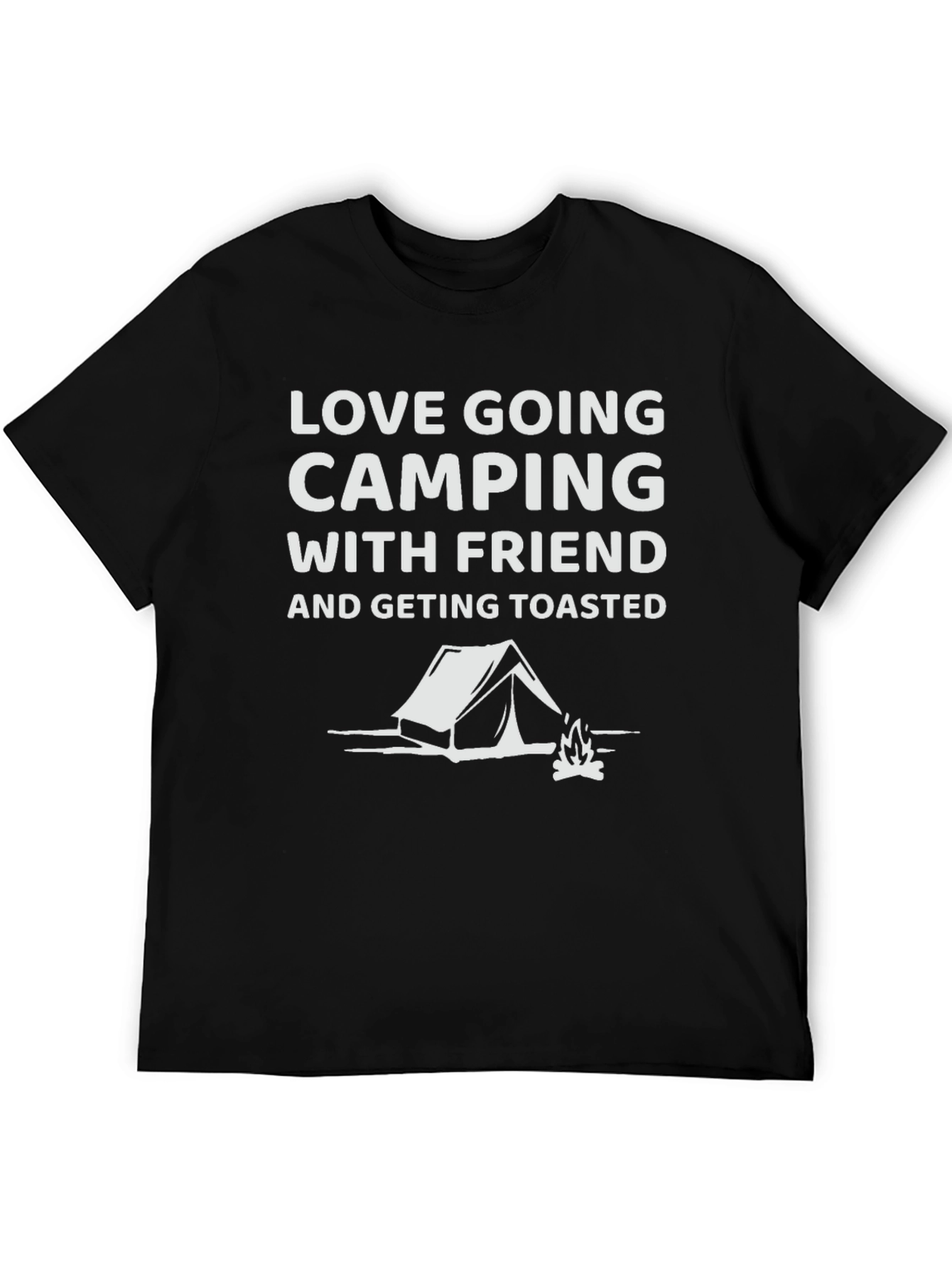 Camping Friends T-Shirt - Getting Toasted