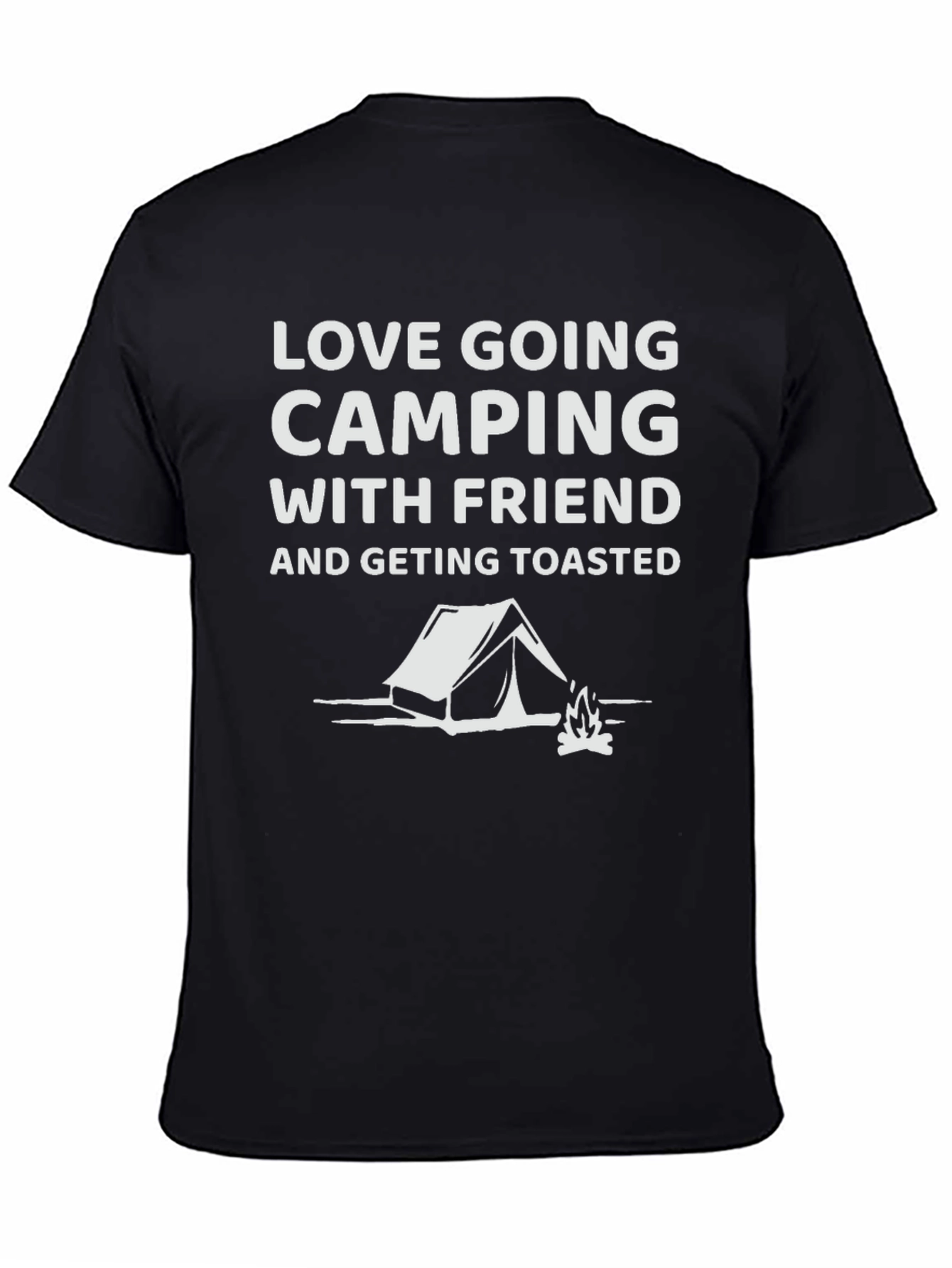 Camping Friends T-Shirt - Getting Toasted