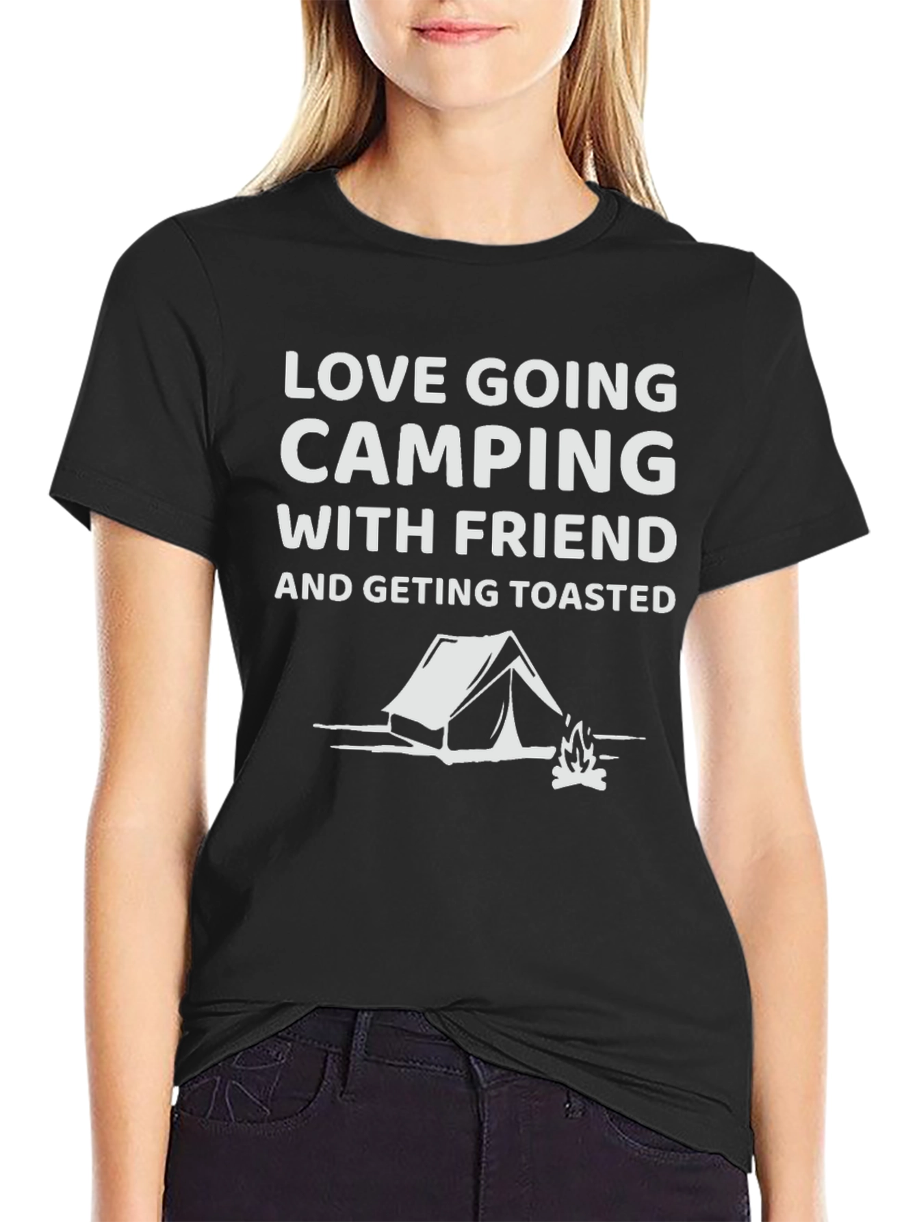 Camping Friends T-Shirt - Getting Toasted