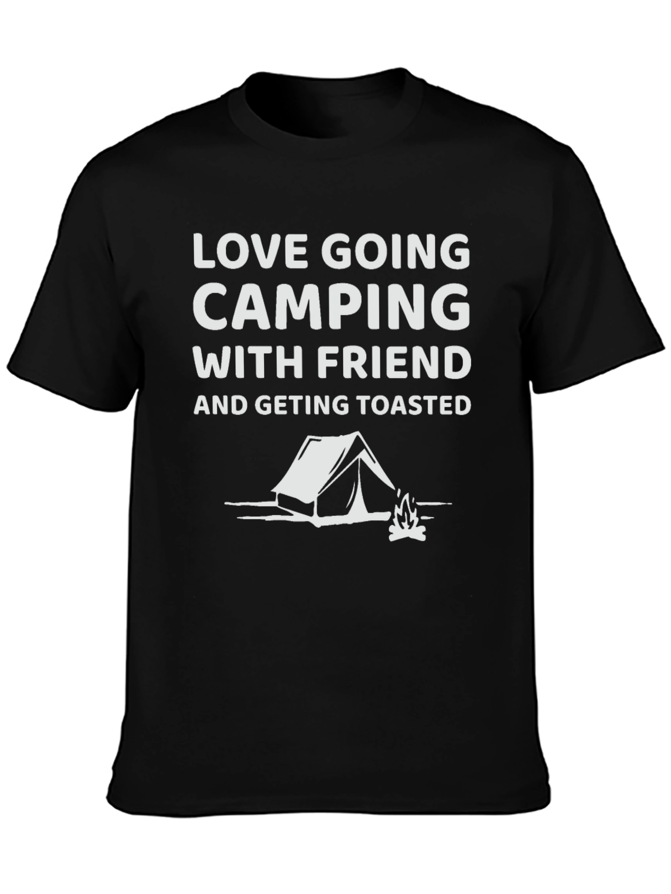 Camping Friends T-Shirt - Getting Toasted