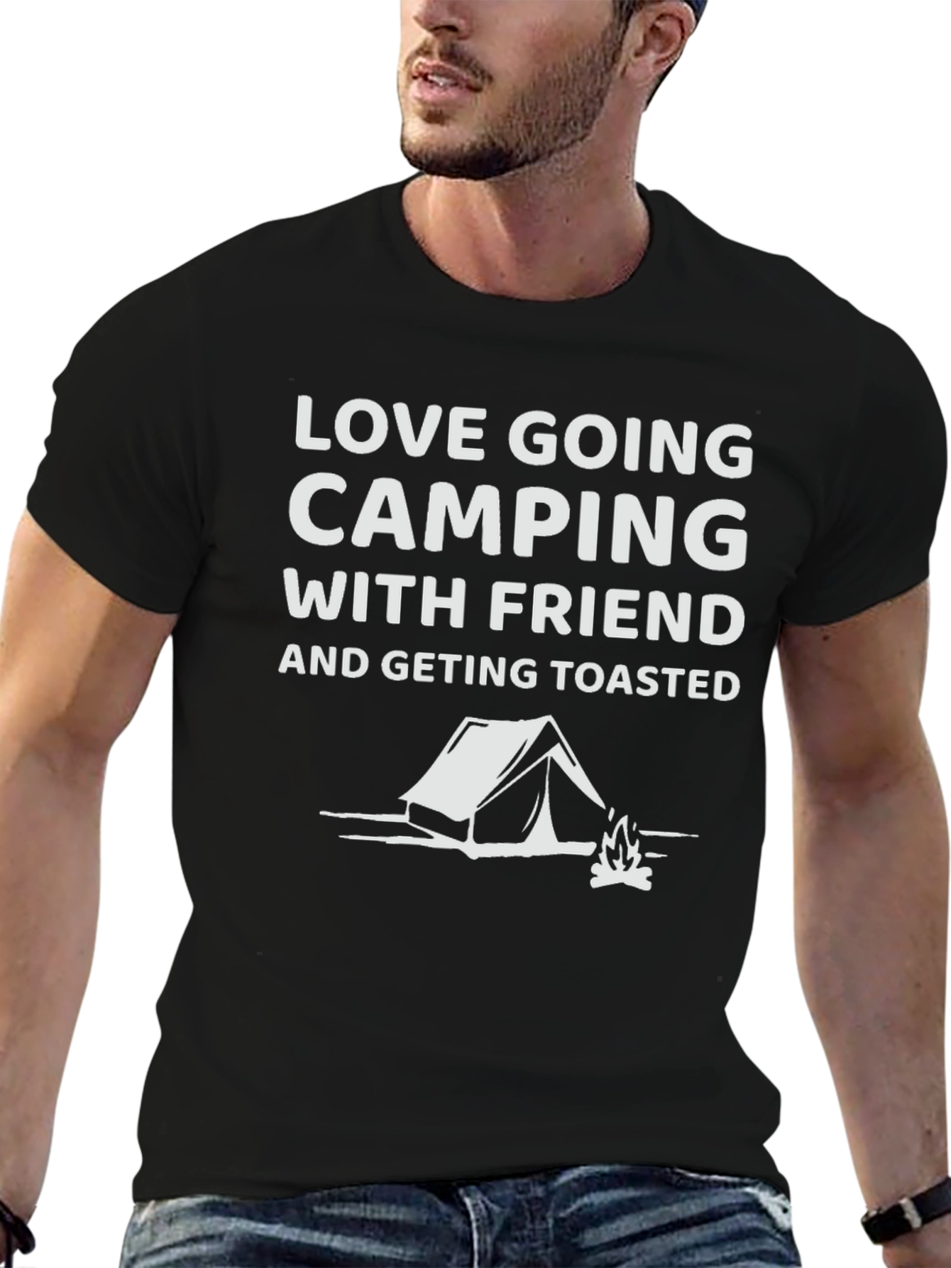 Camping Friends T-Shirt - Getting Toasted
