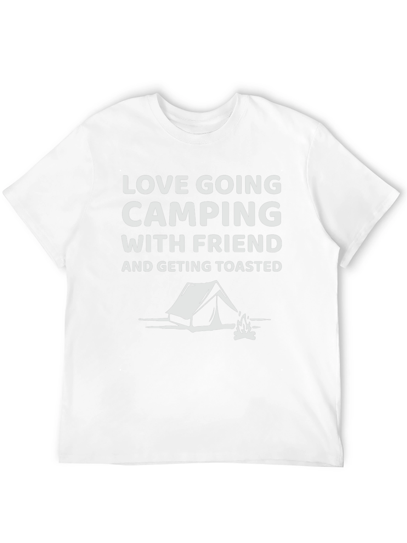 Camping Friends T-Shirt - Getting Toasted