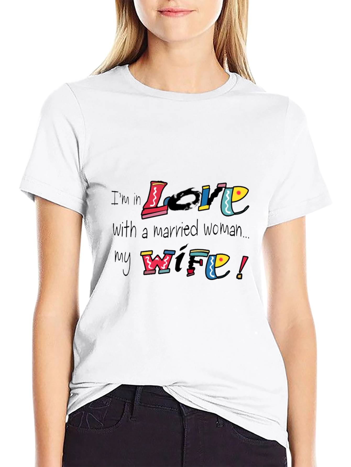 Husbands Love Tee - Married Woman Wife Graphic