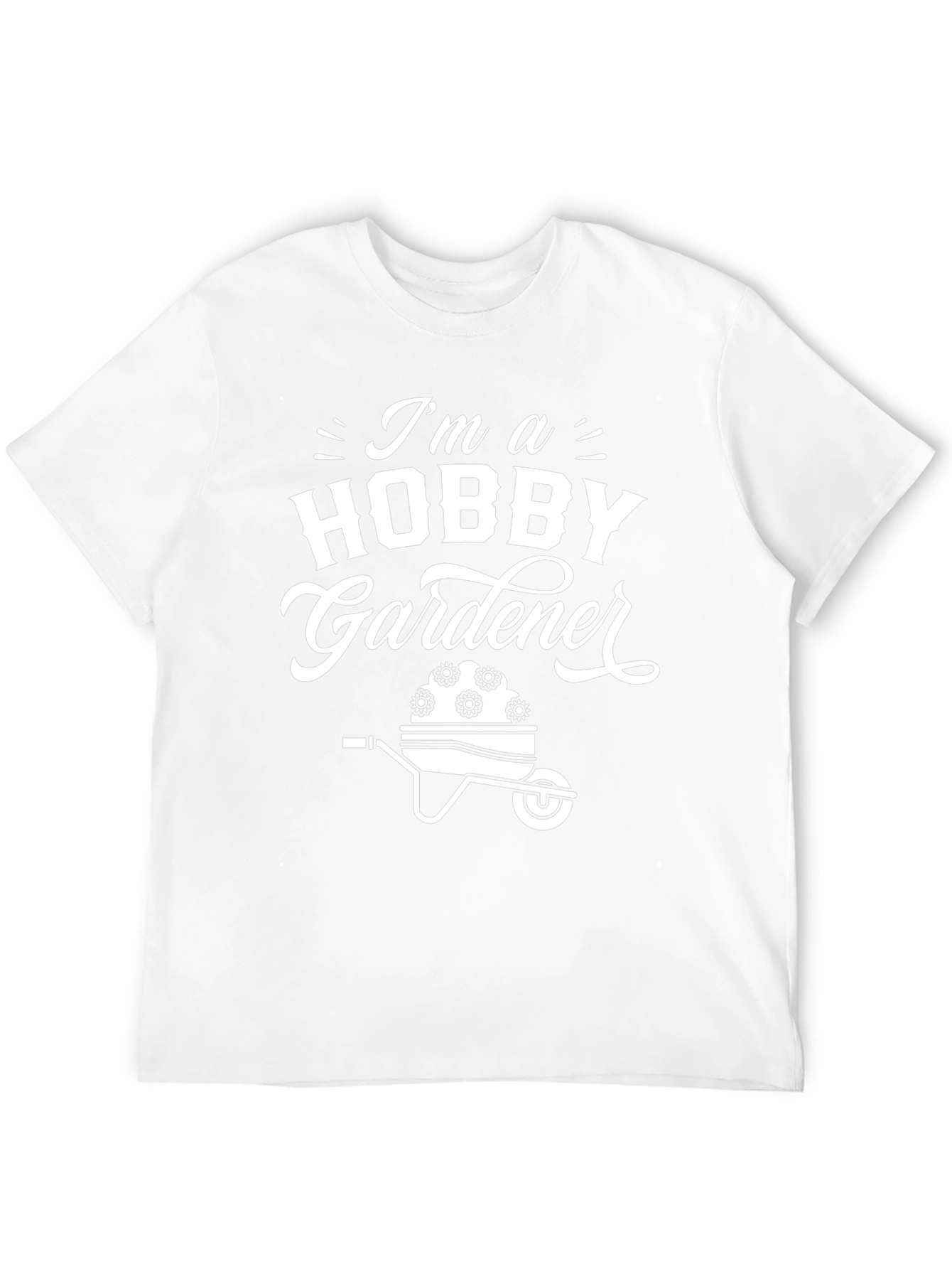 Hobby Gardener Graphic Tee - Black Cotton T-Shirt